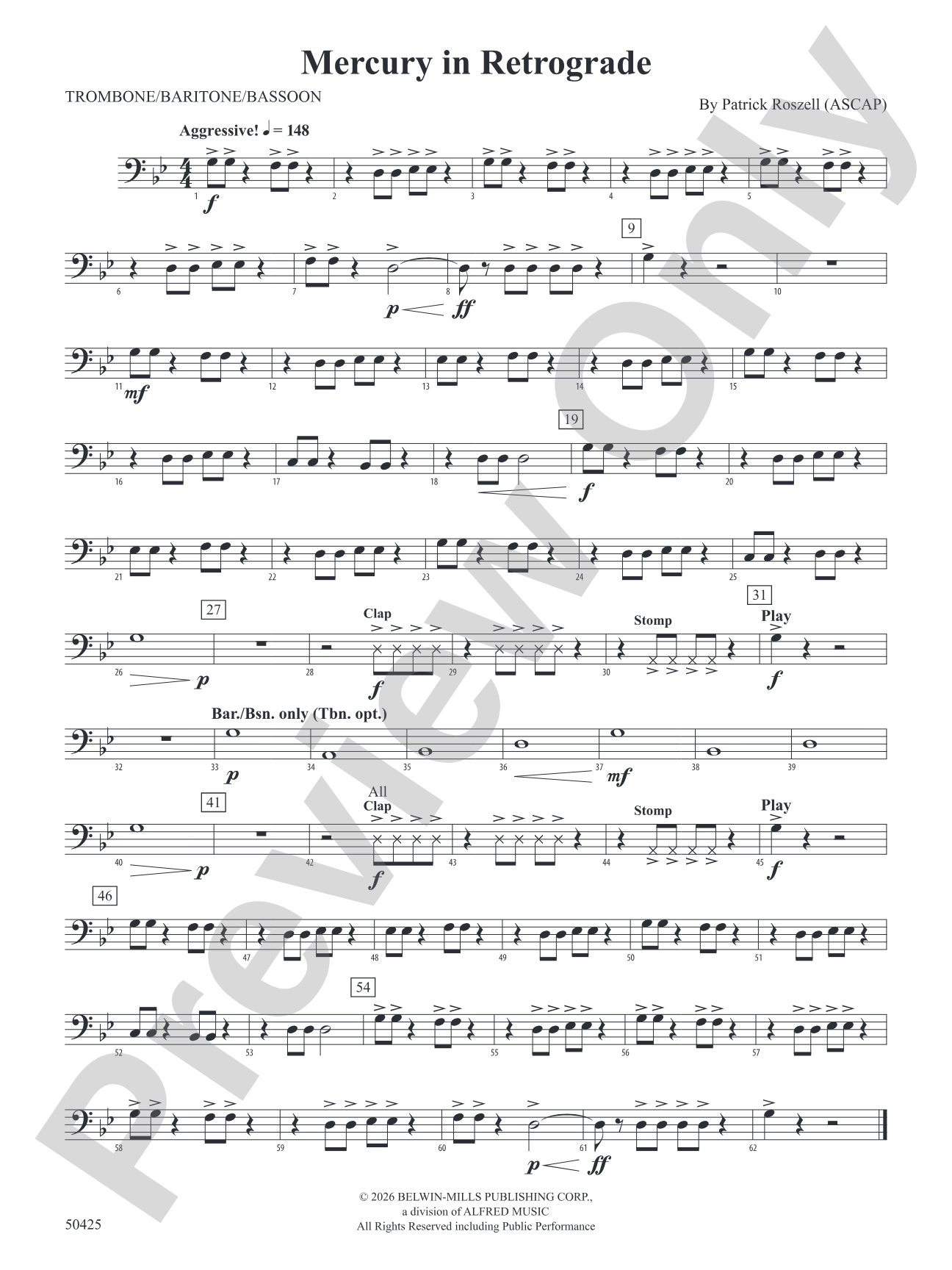 Mercury in Retrograde: 1st Trombone