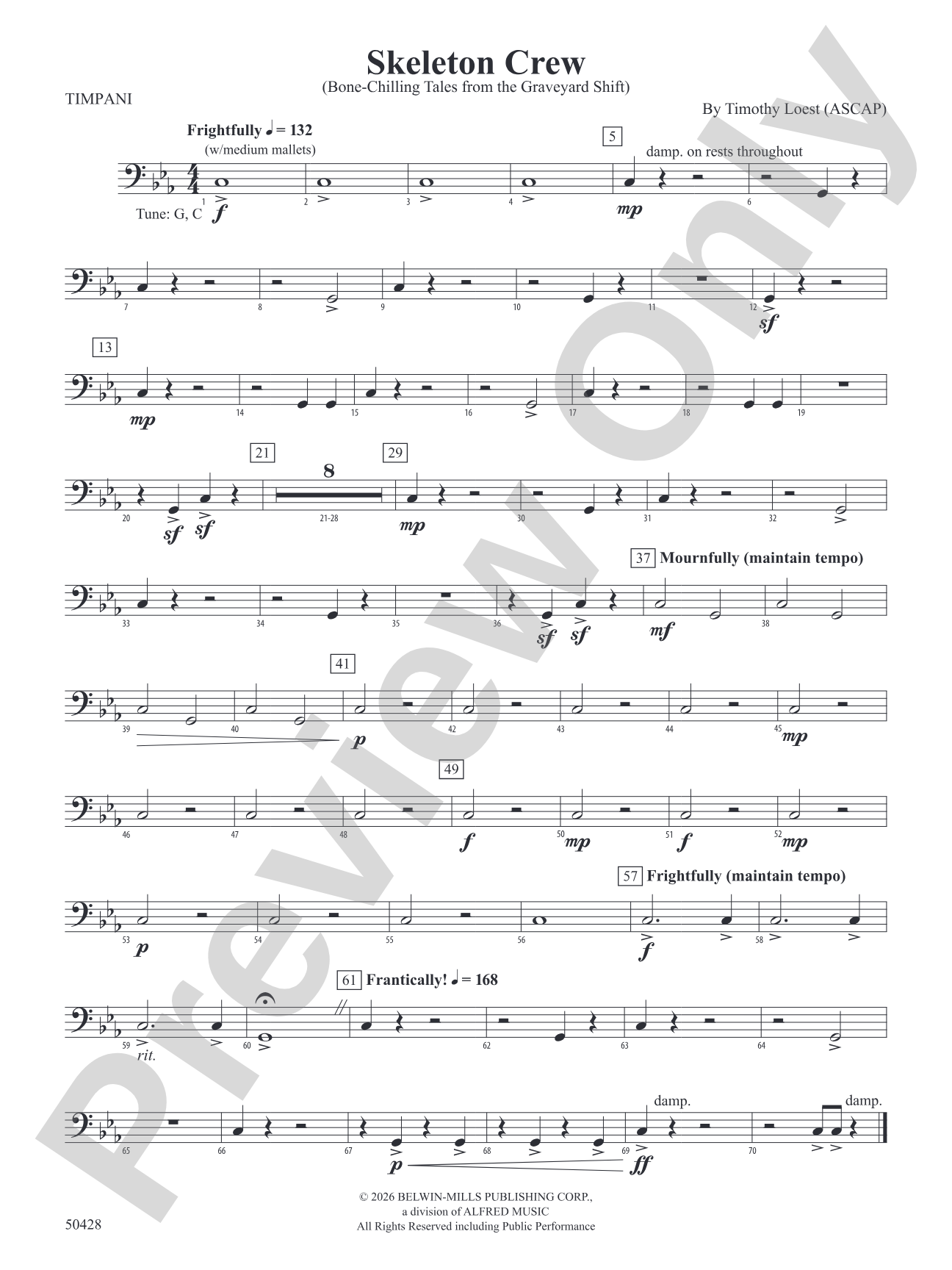 Skeleton Crew: Timpani