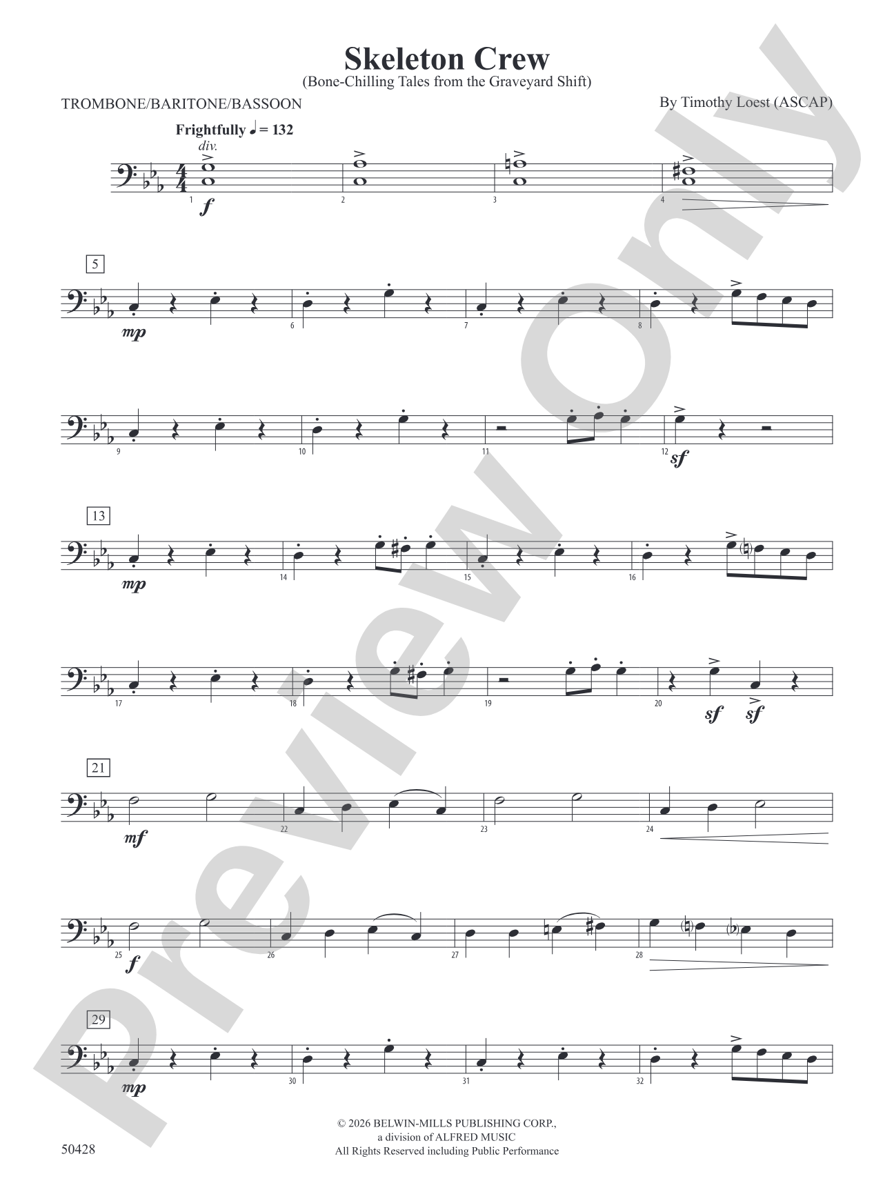 Skeleton Crew: 1st Trombone