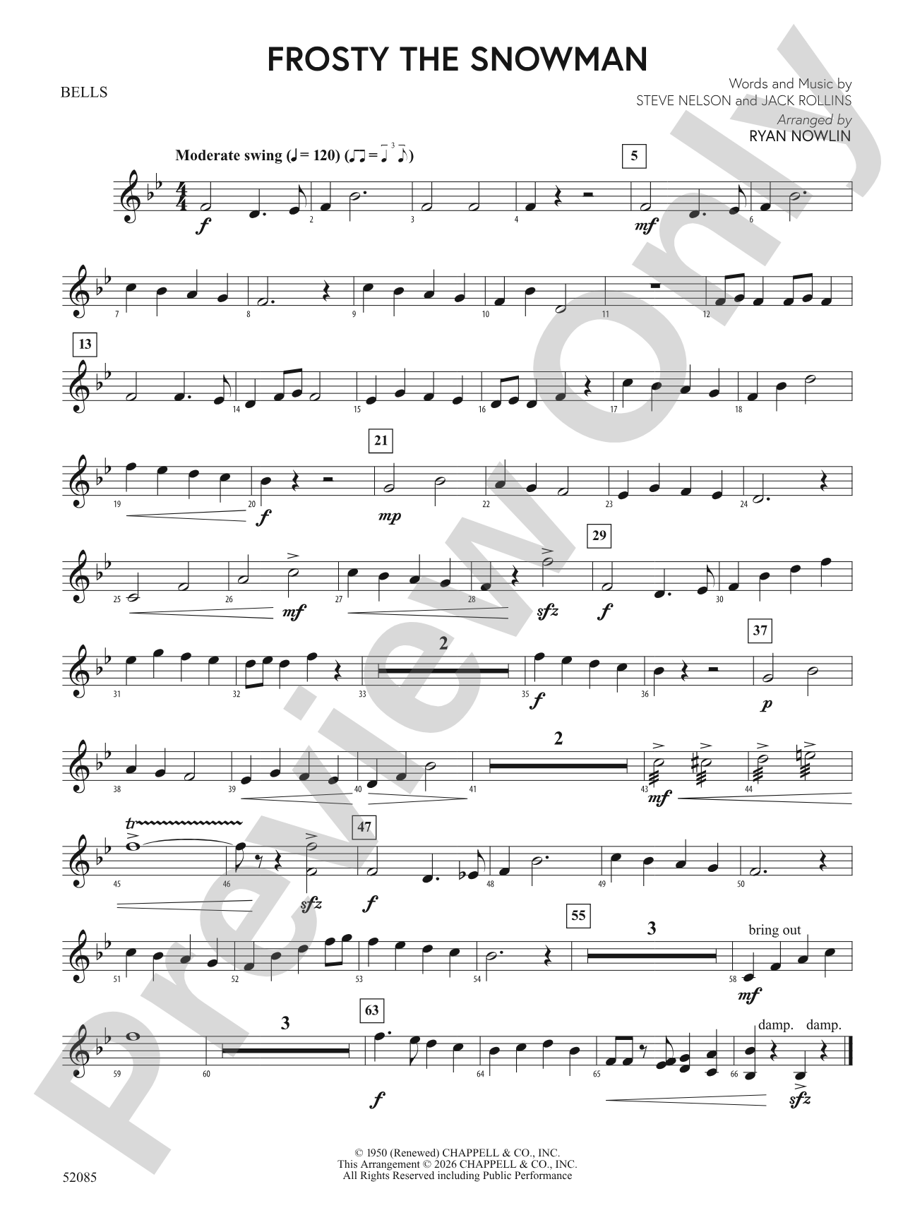 Frosty the Snowman: Bells