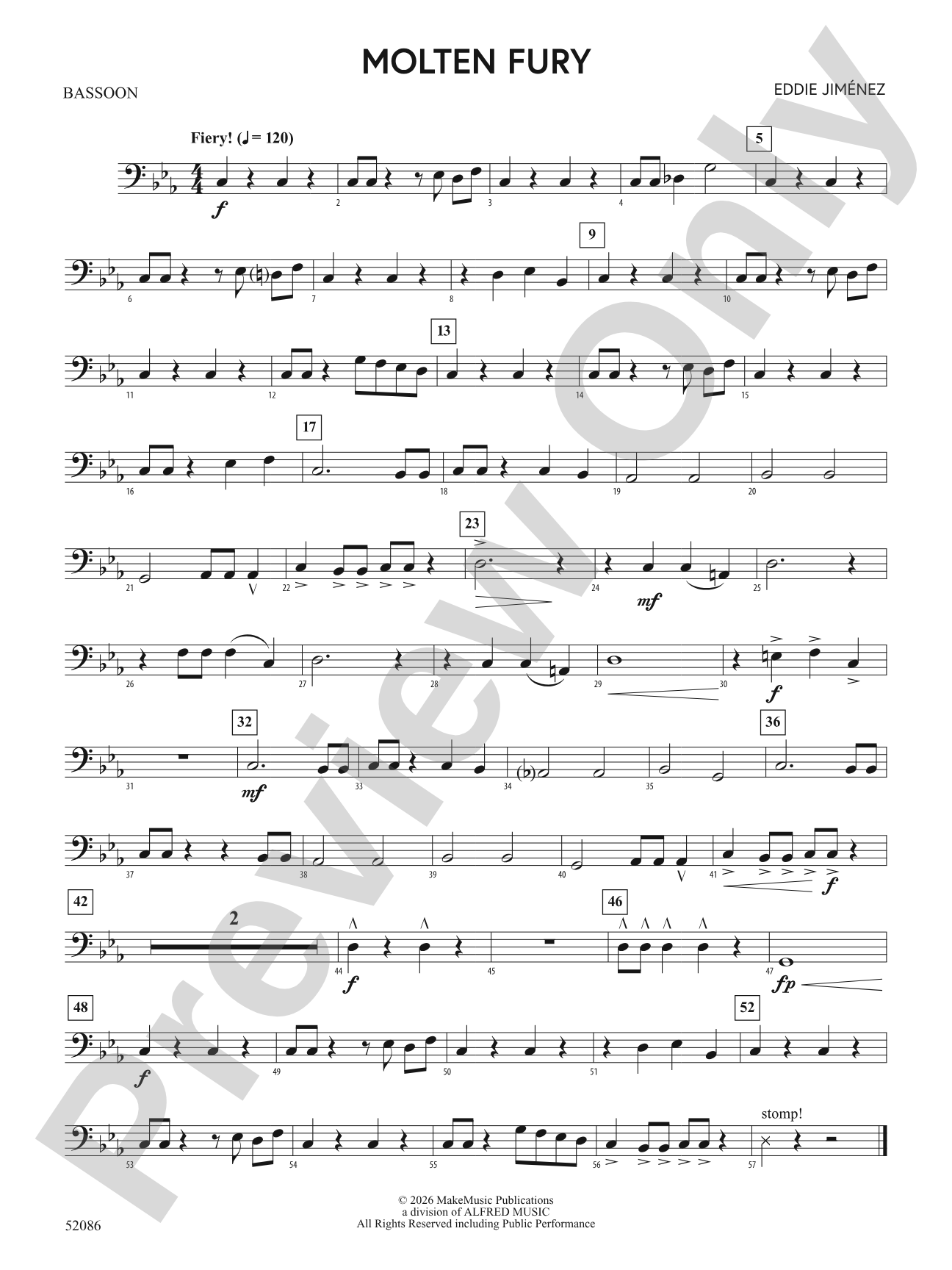 Molten Fury: Bassoon