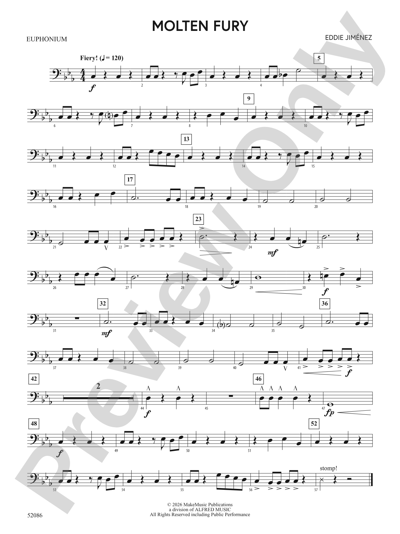 Molten Fury: Baritone B.C.