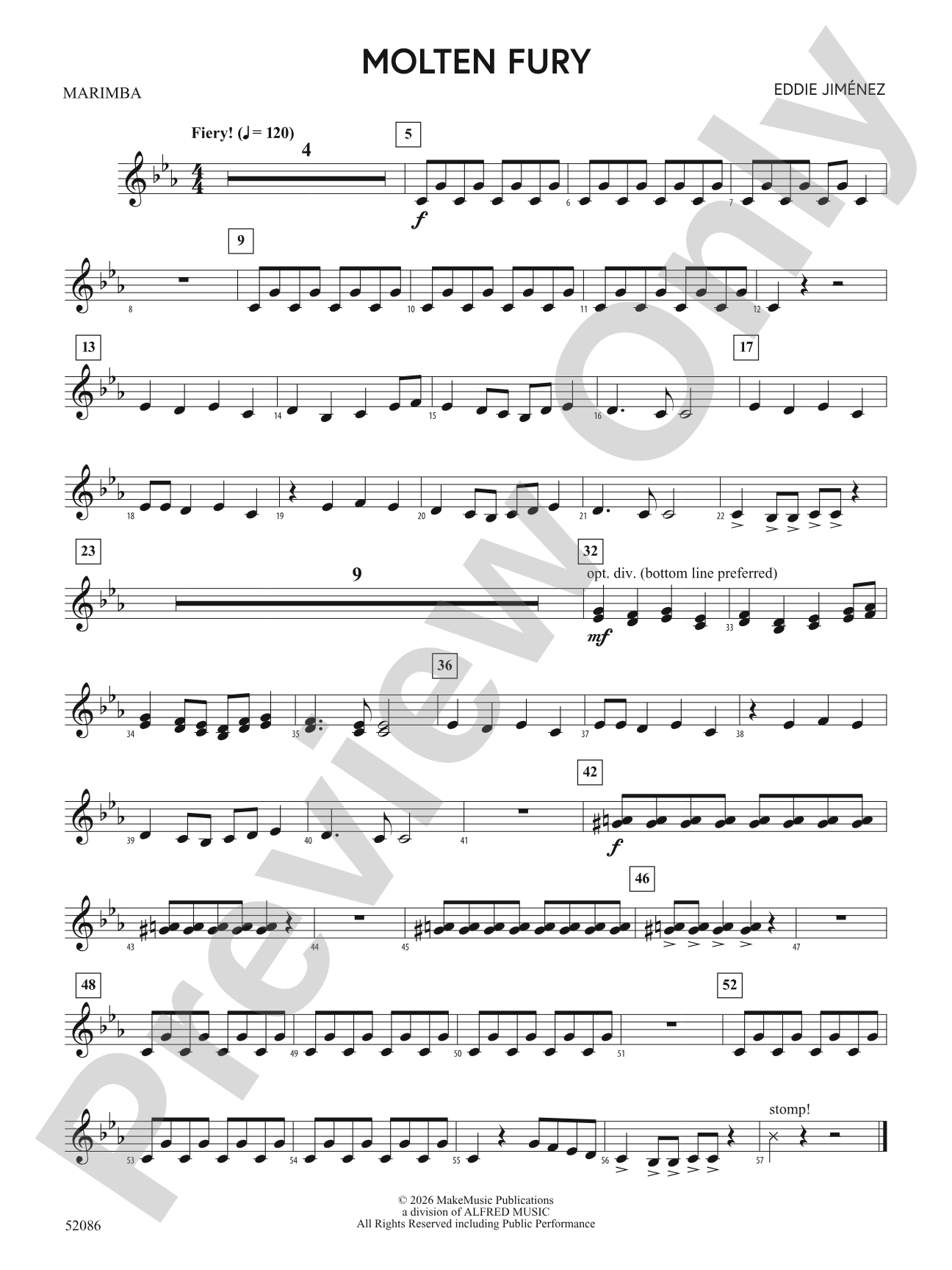 Molten Fury: Marimba