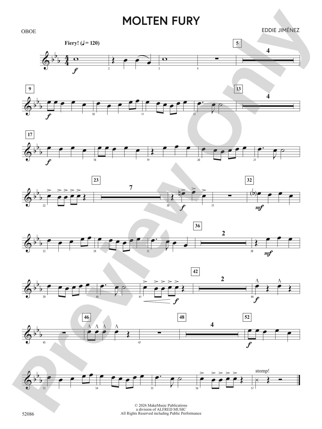 Molten Fury: Oboe