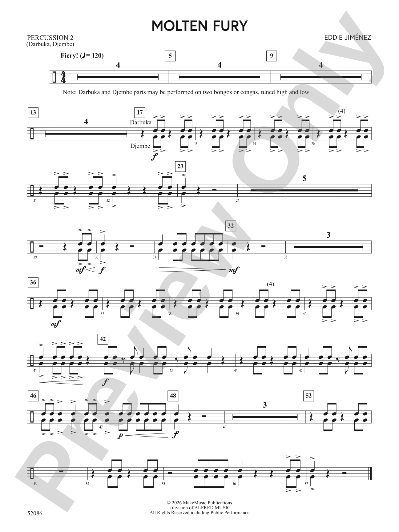 Molten Fury: 2nd Percussion