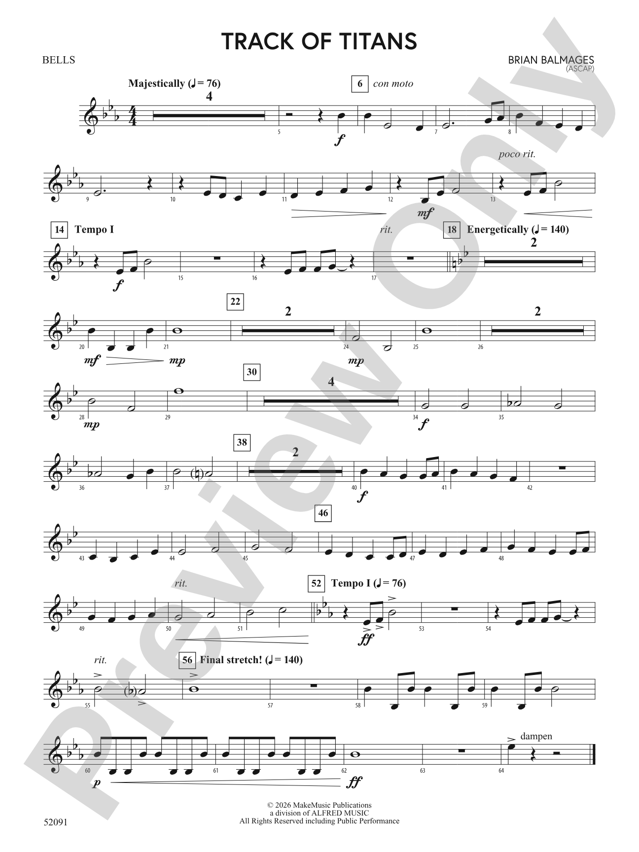 TRACK OF TITANS/MDB: Bells