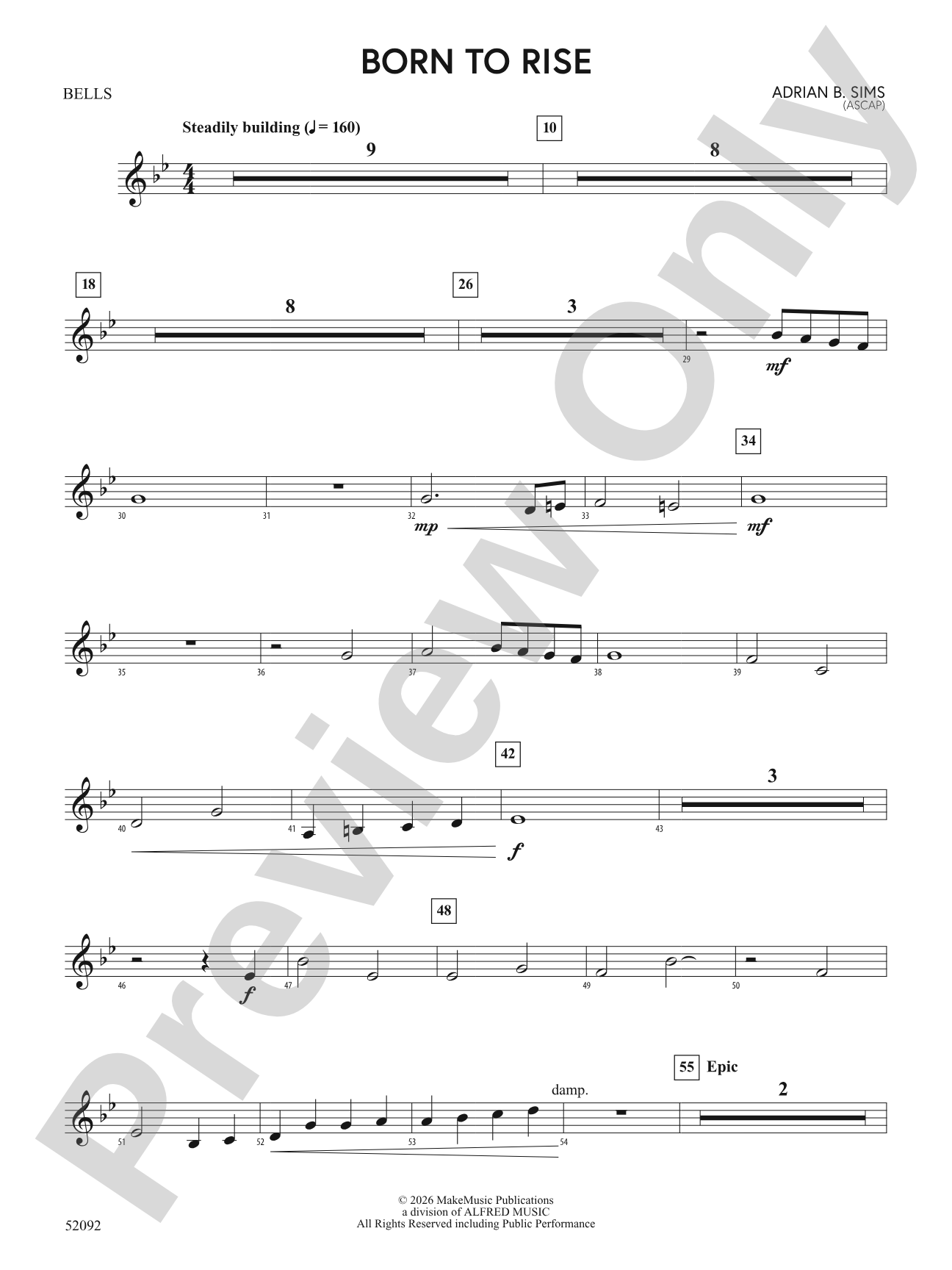 BORN TO RISE/MYB: Bells