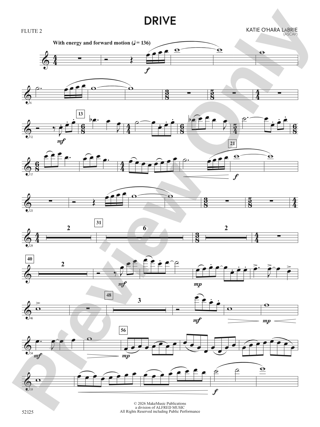 Drive: 2nd Flute