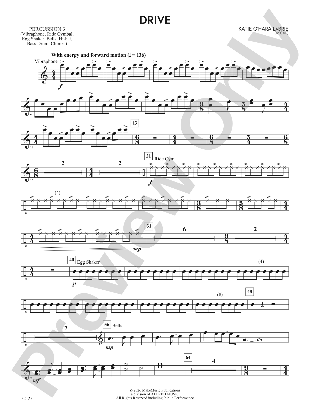 Drive: 3rd Percussion