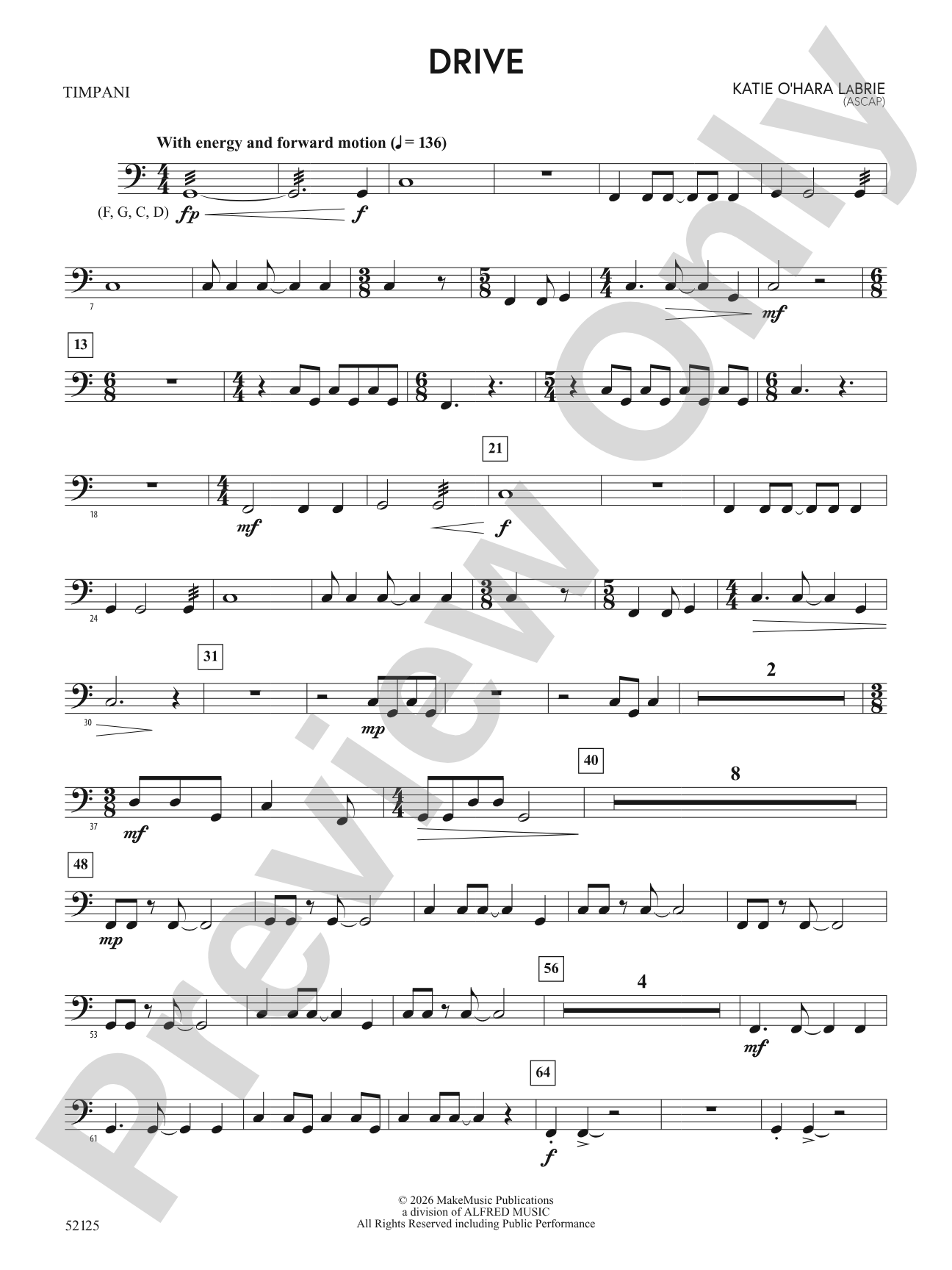 Drive: Timpani