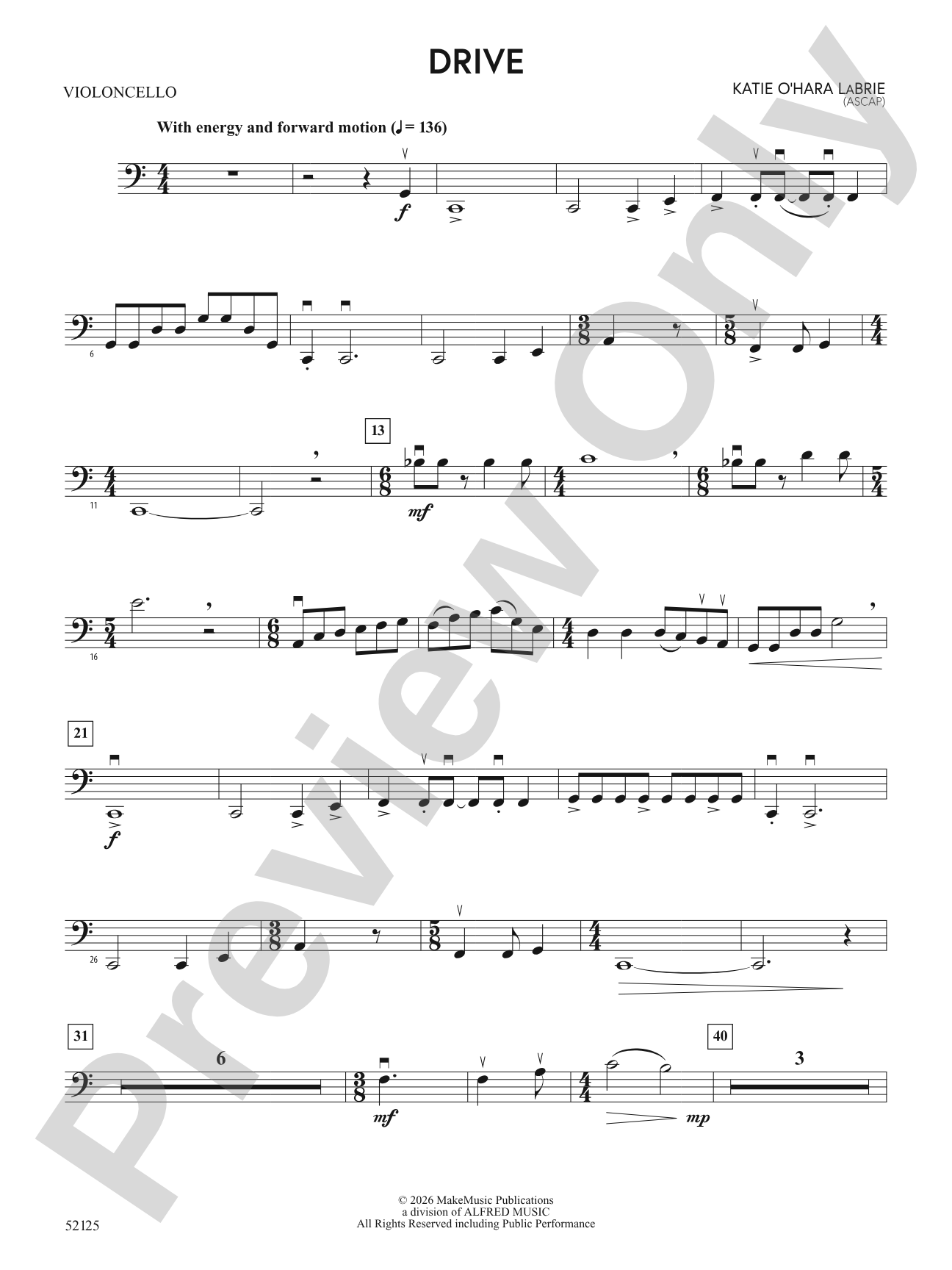 Drive: Cello