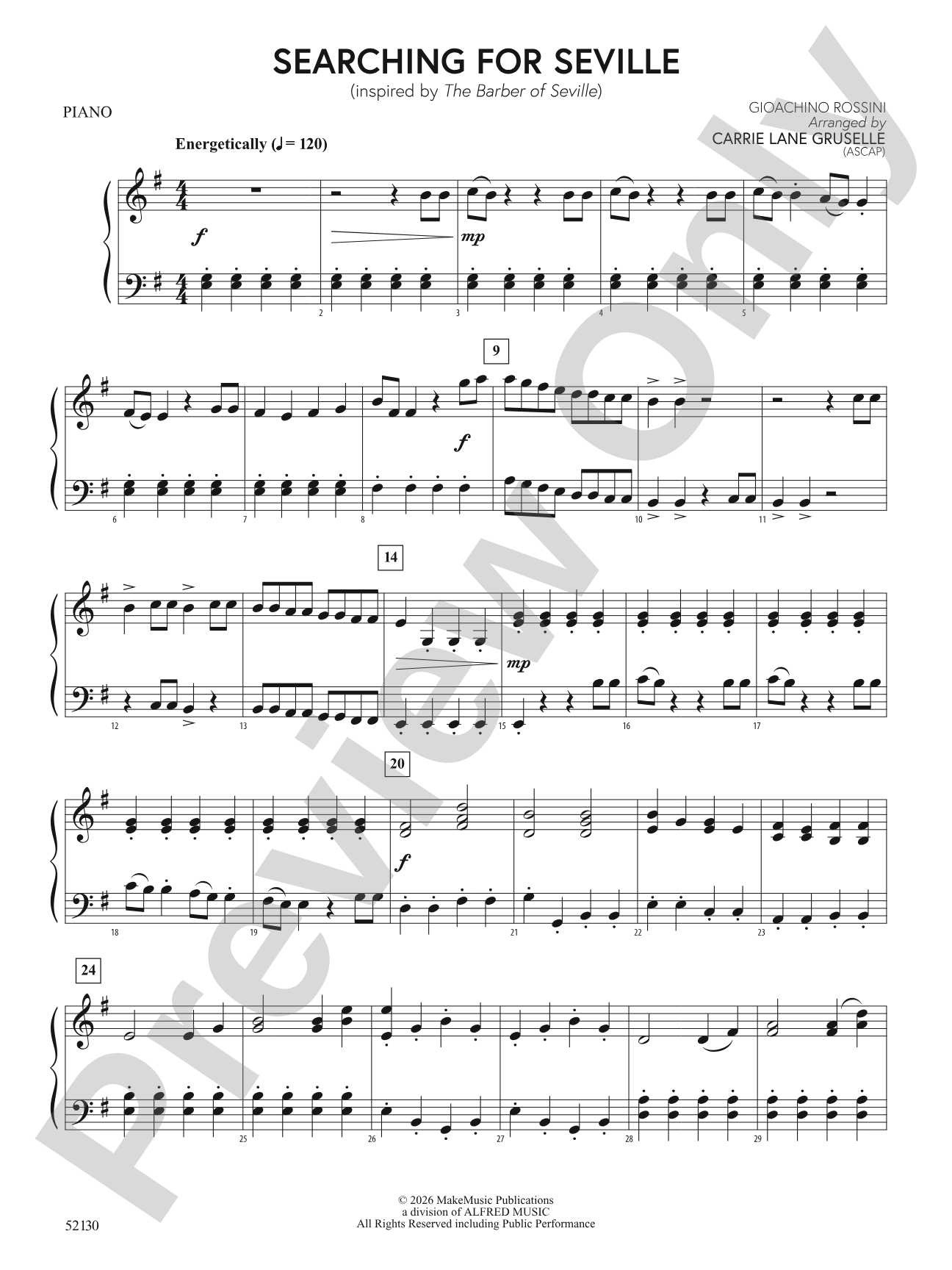 SEARCHING FOR SEVILLE/MDS: Piano Accompaniment