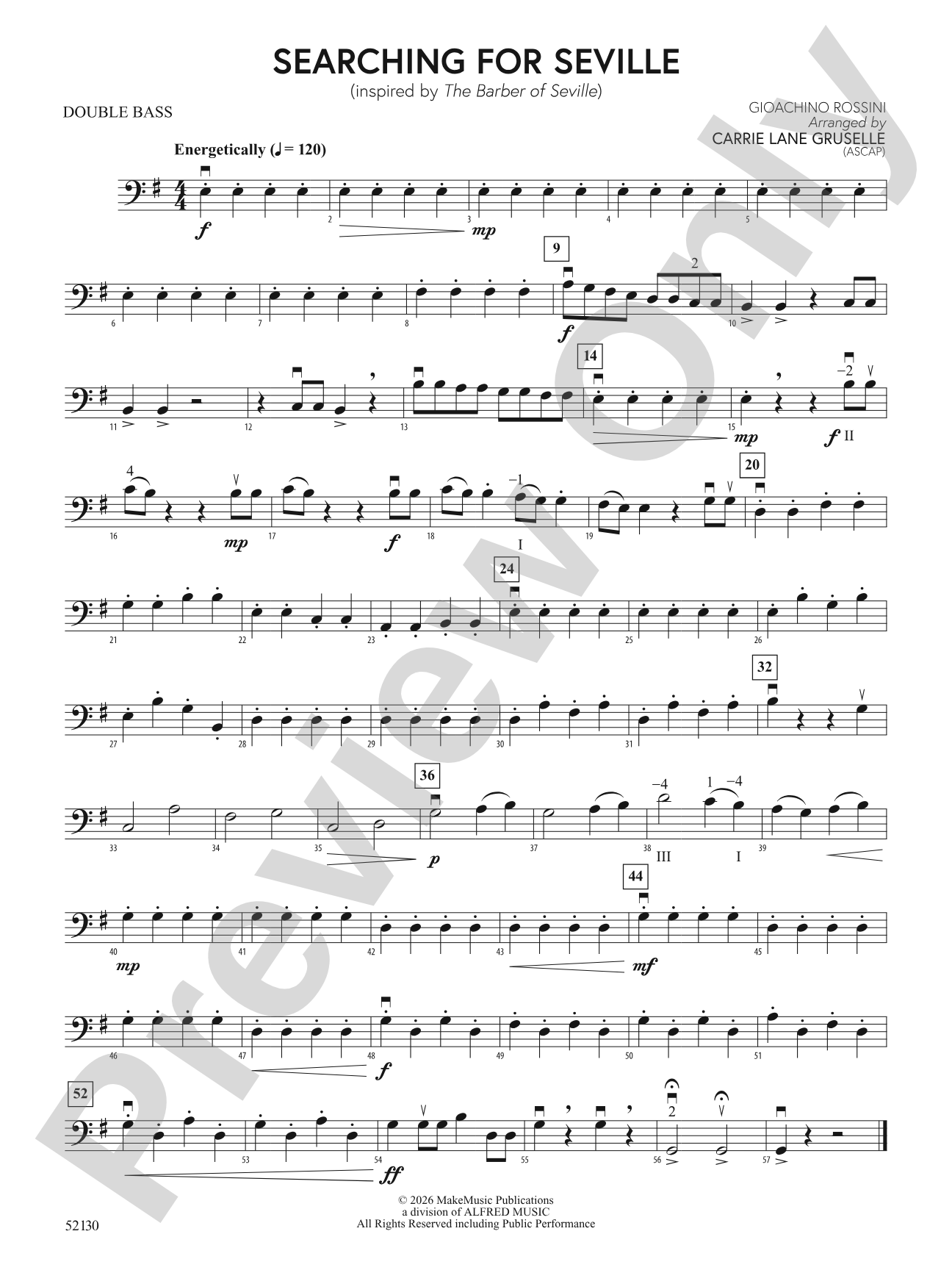 SEARCHING FOR SEVILLE/MDS: String Bass