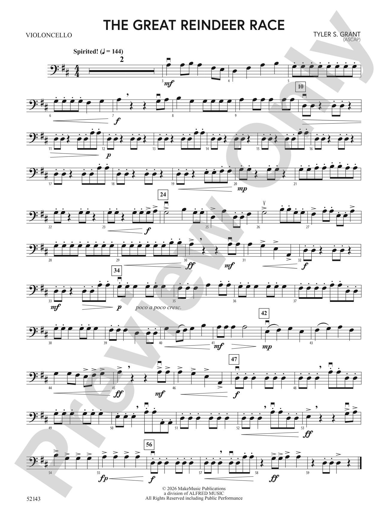 The Great Reindeer Race: Cello