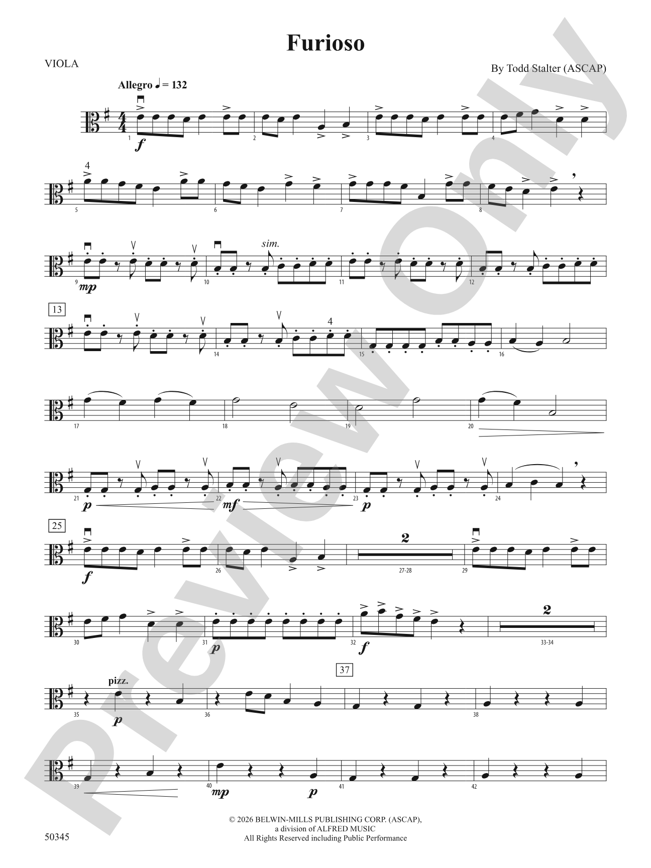 Furioso: Viola