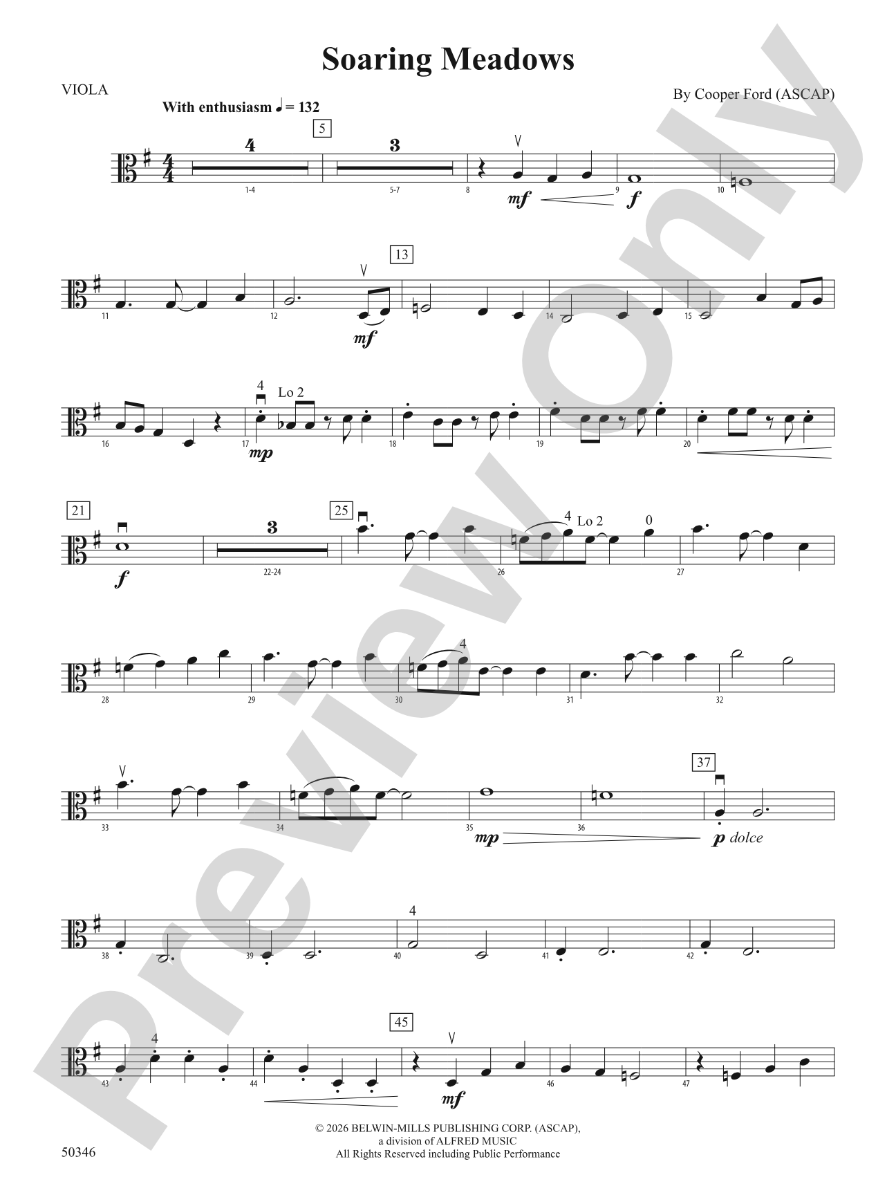 Soaring Meadows: Viola