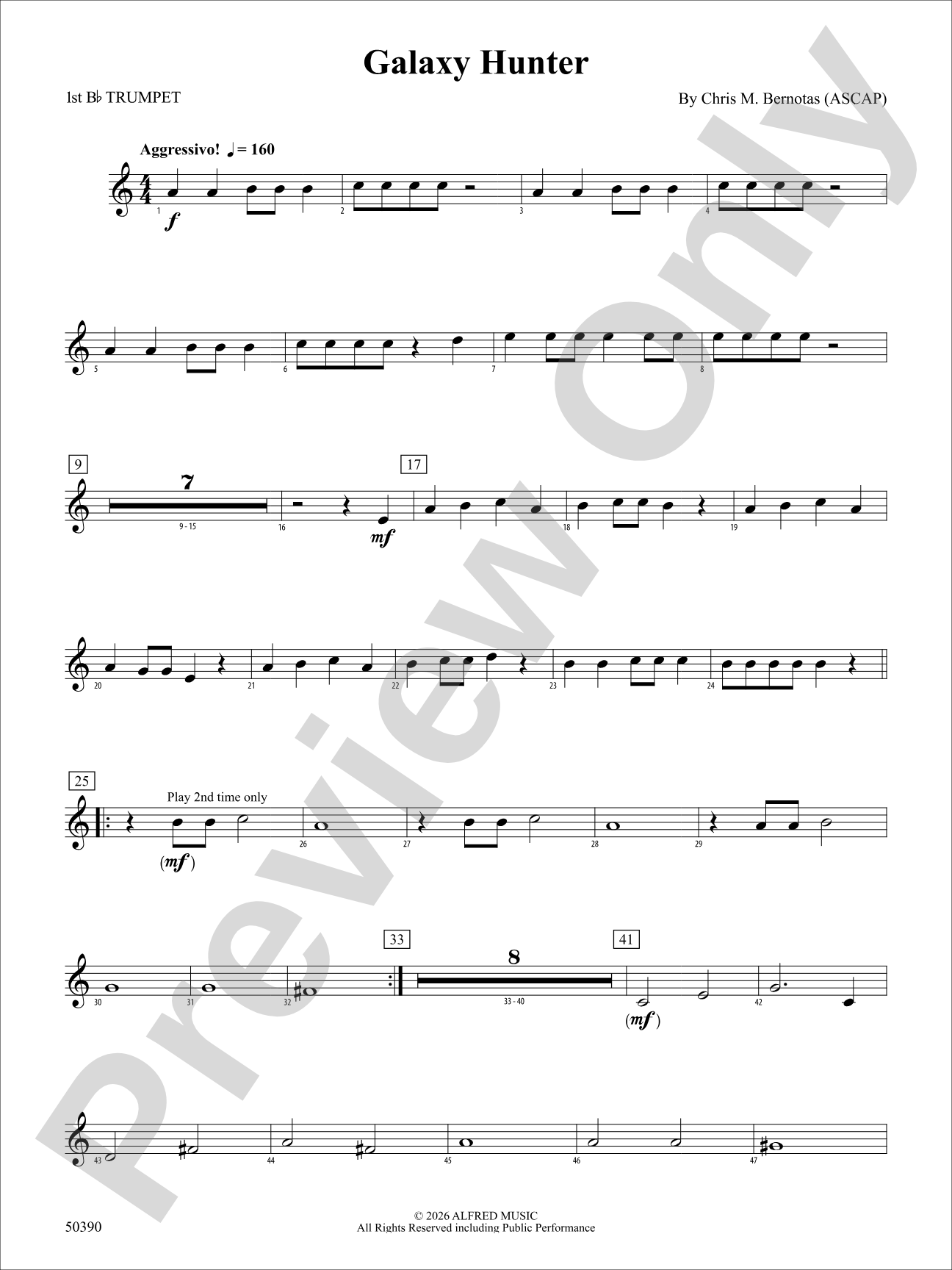 Galaxy Hunter: 1st B-flat Trumpet