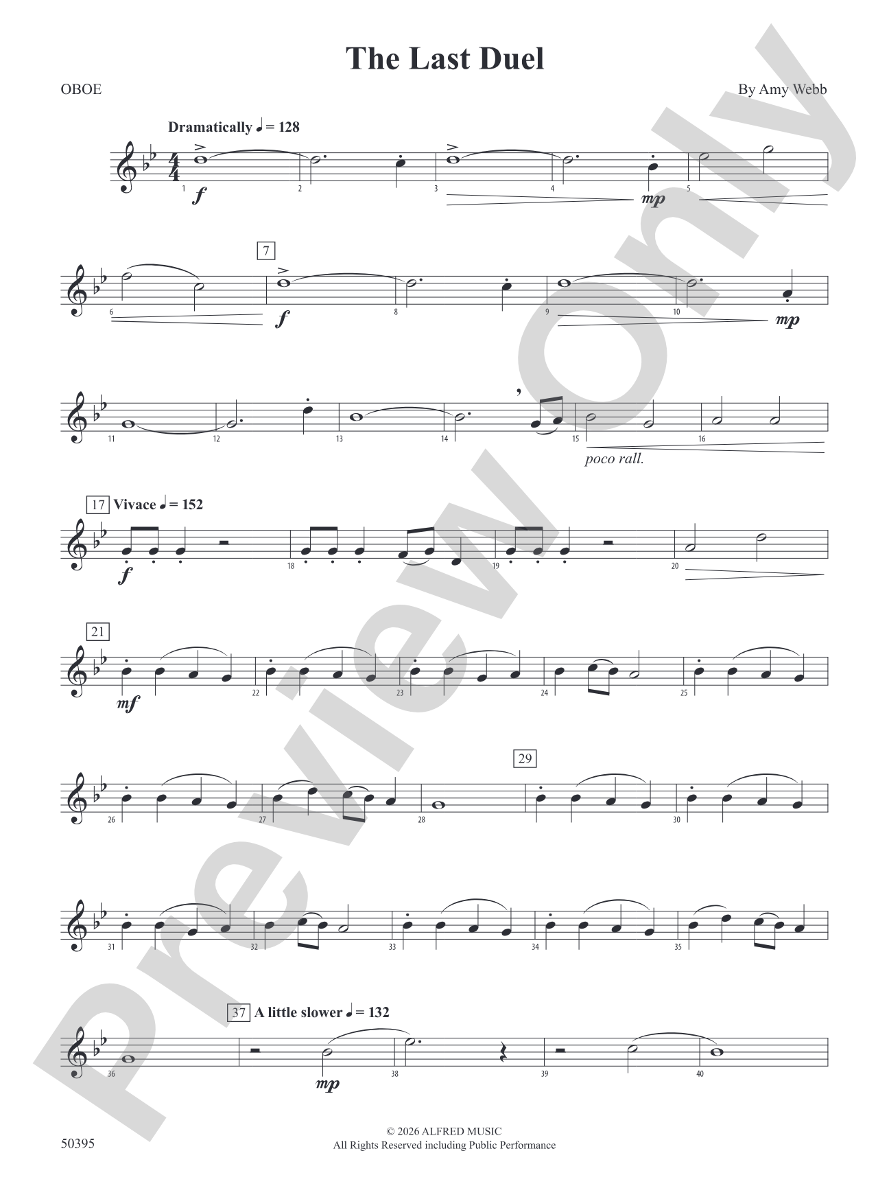 The Last Duel: Oboe