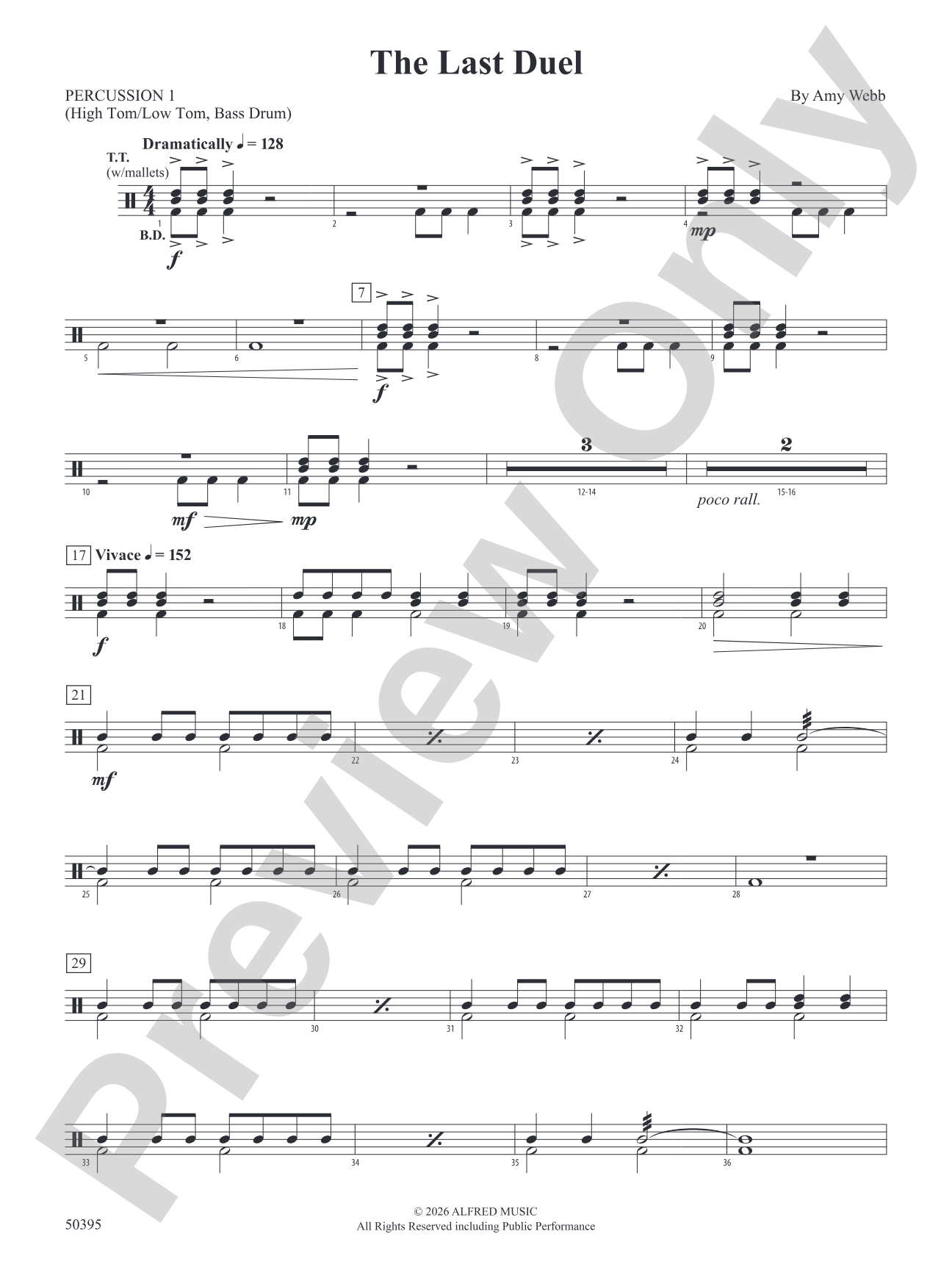 The Last Duel: 1st Percussion