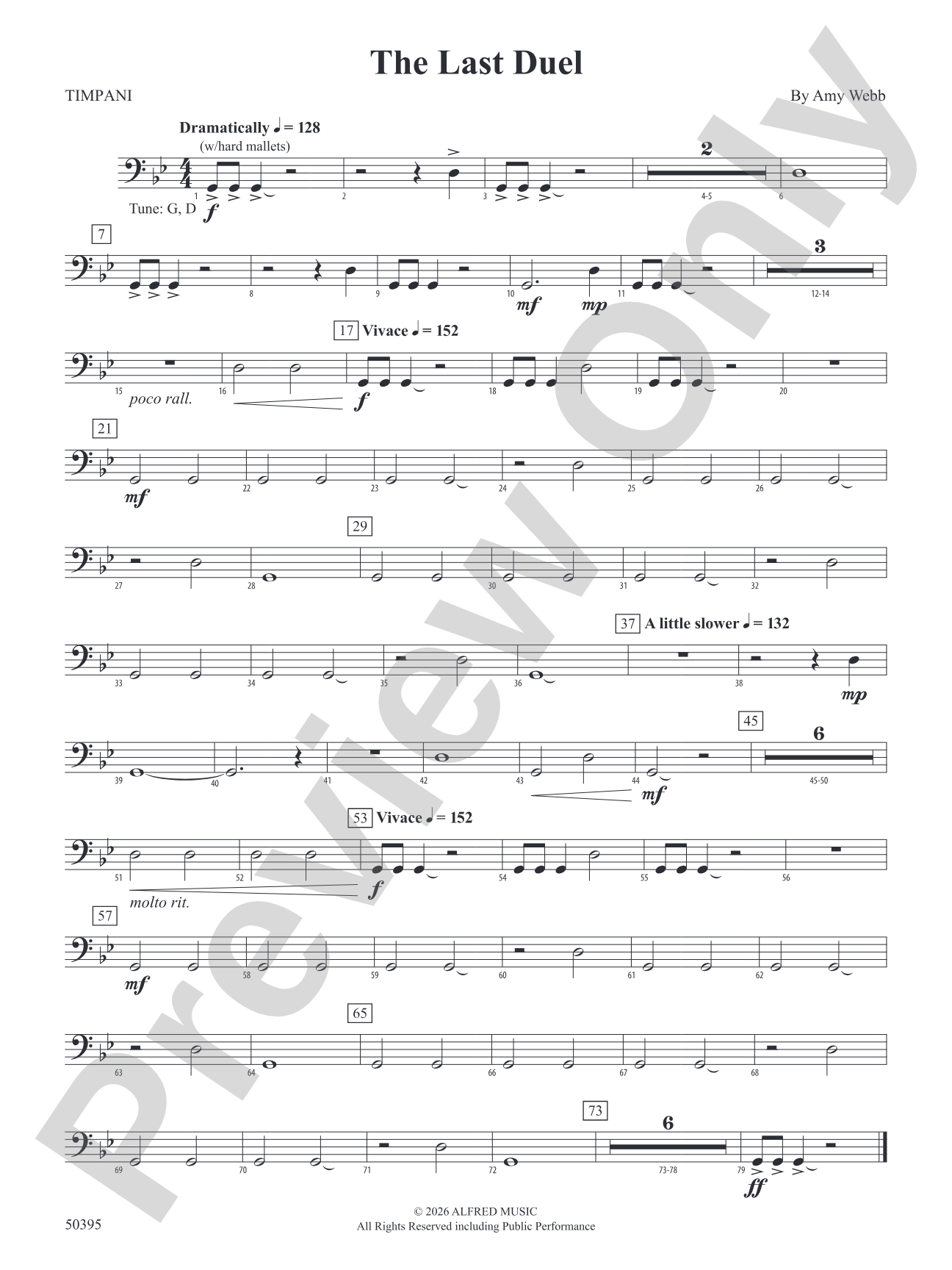 The Last Duel: Timpani