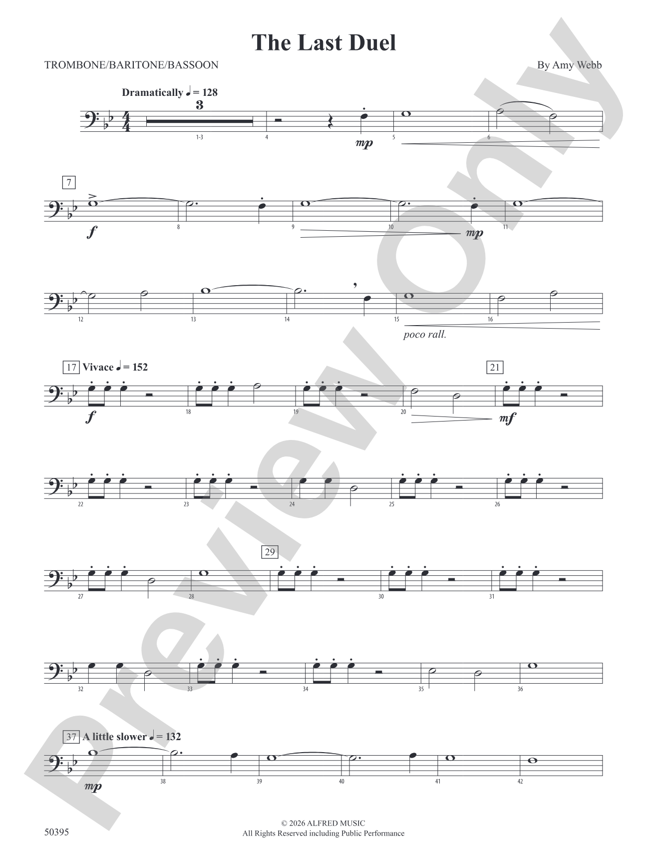 The Last Duel: 1st Trombone