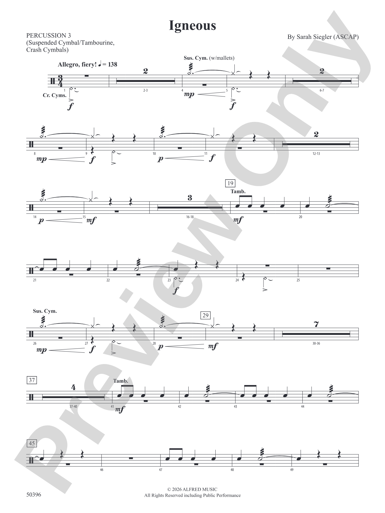Igneous: 3rd Percussion