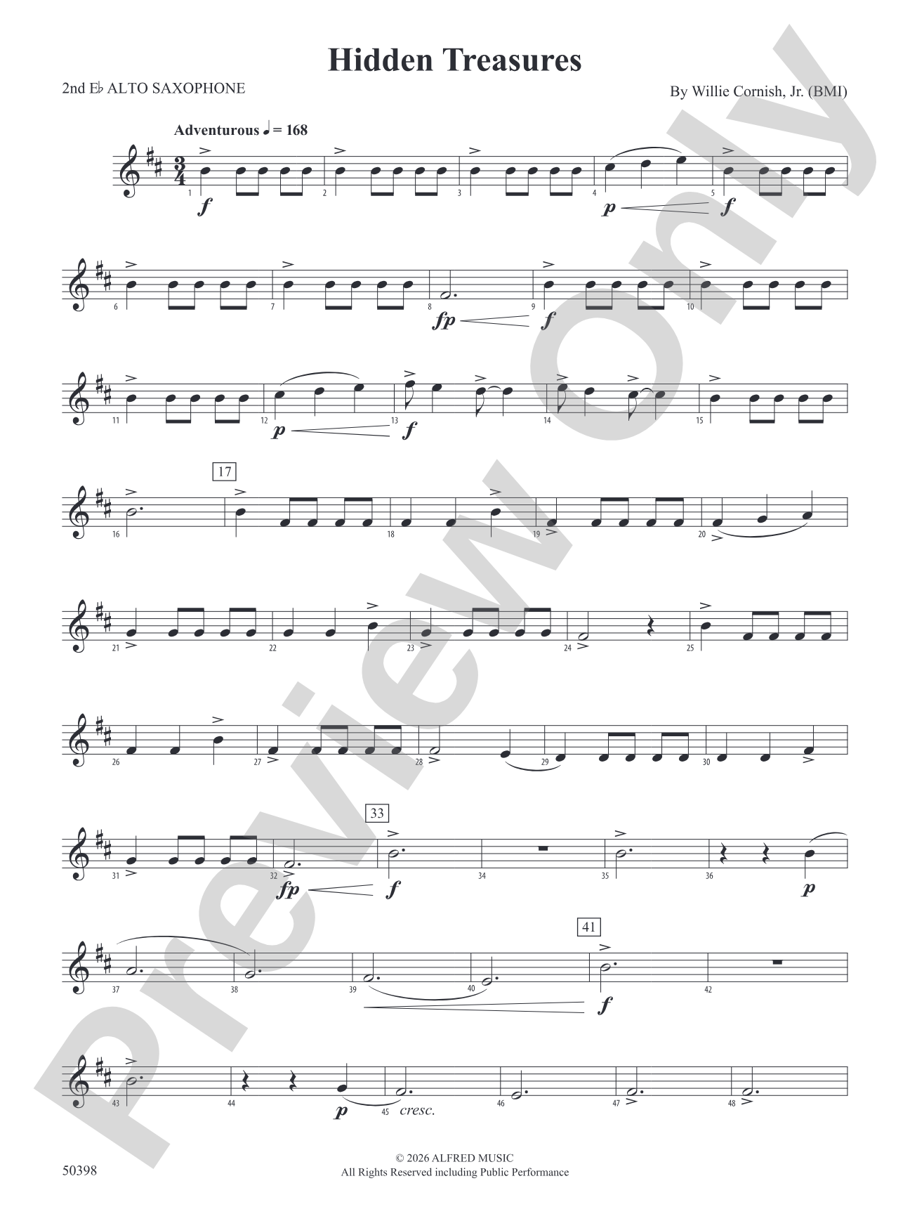 Hidden Treasures: 2nd E-flat Alto Saxophone