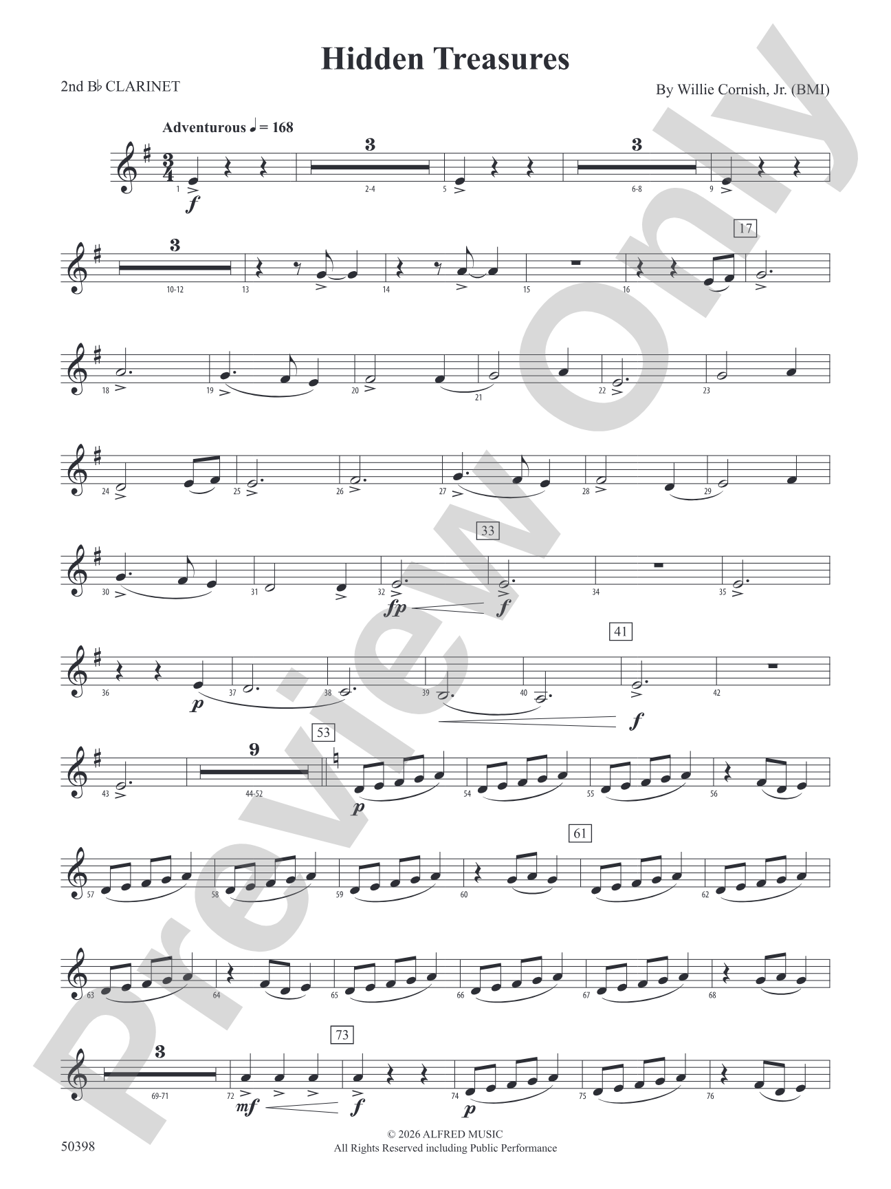 Hidden Treasures: 2nd B-flat Clarinet