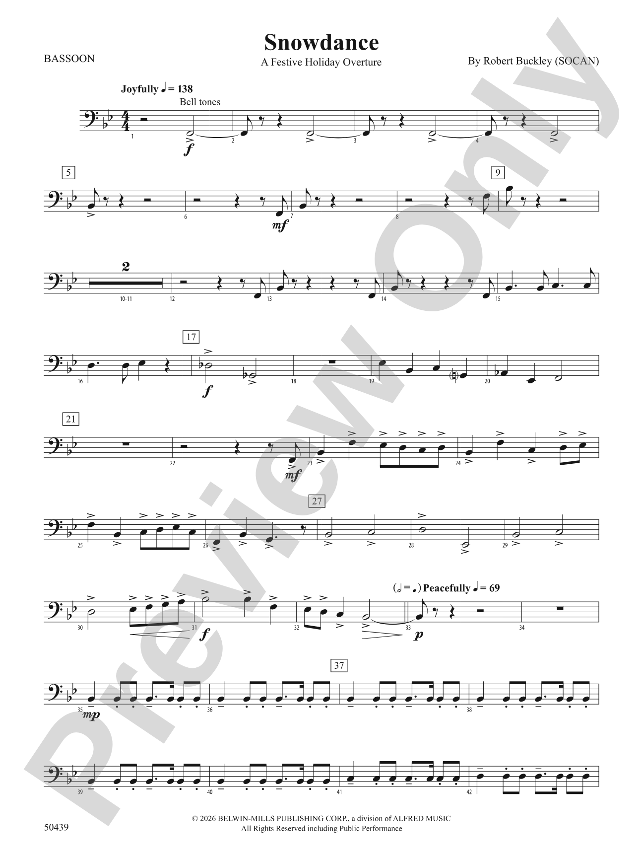 Snowdance: Bassoon