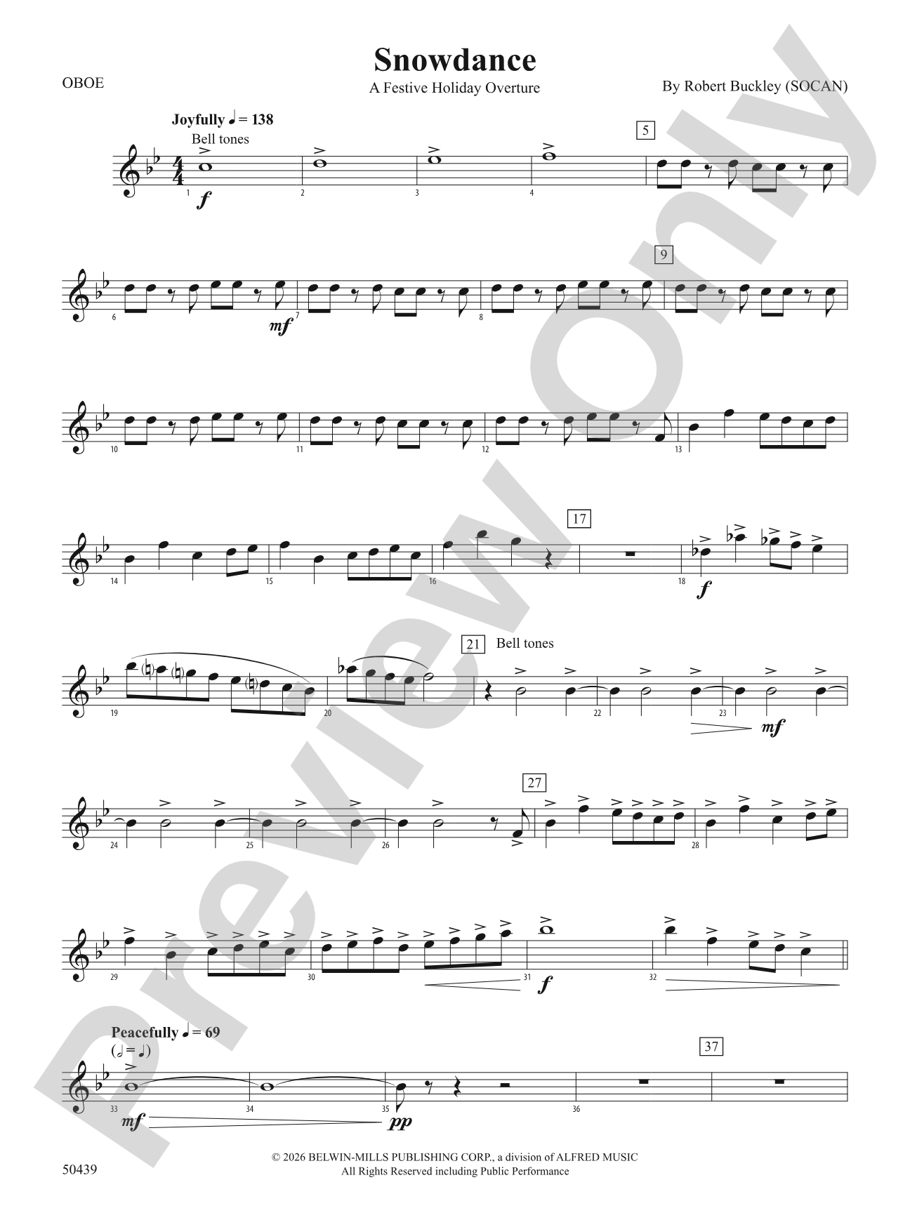 Snowdance: Oboe