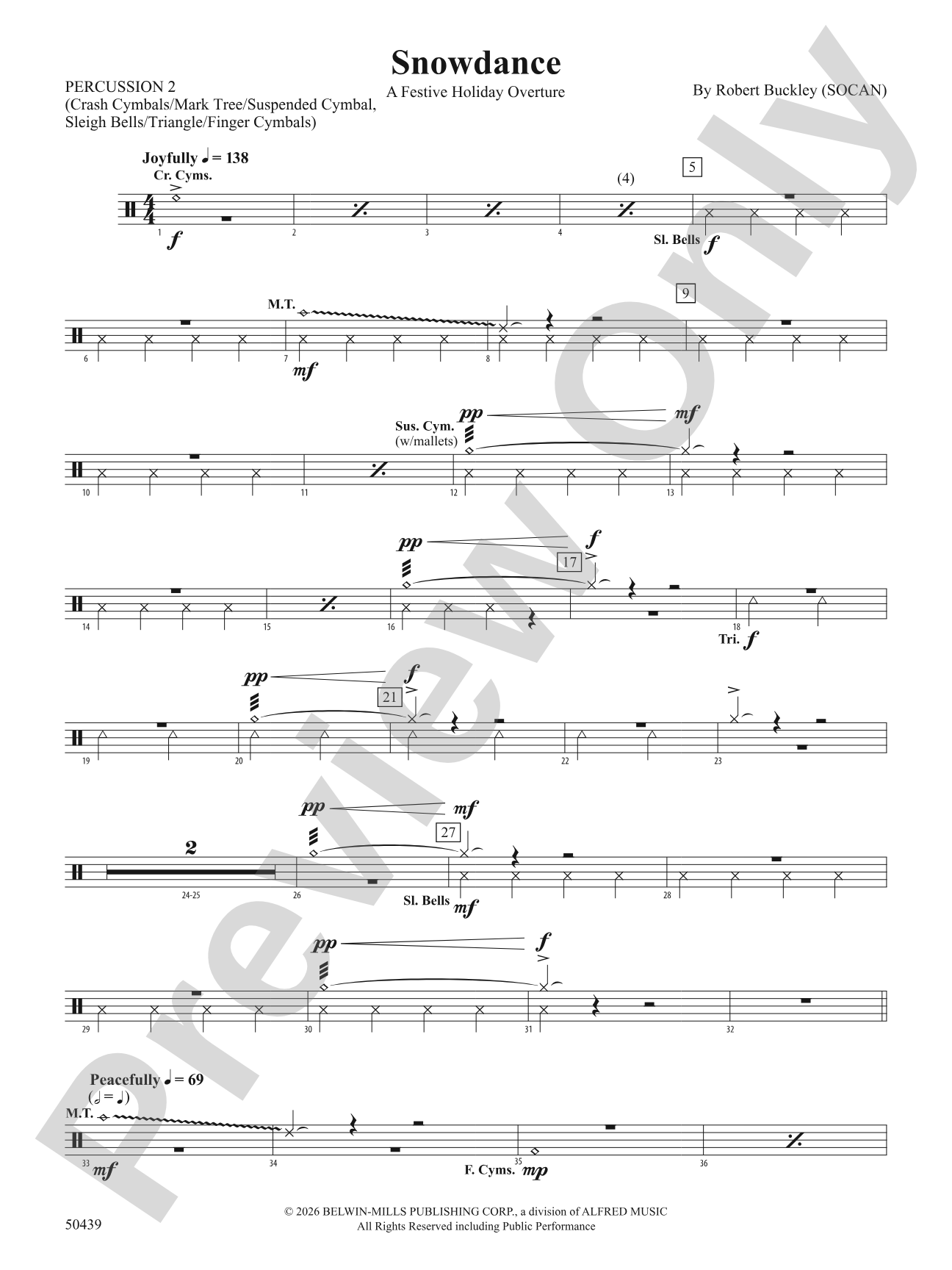 Snowdance: 2nd Percussion