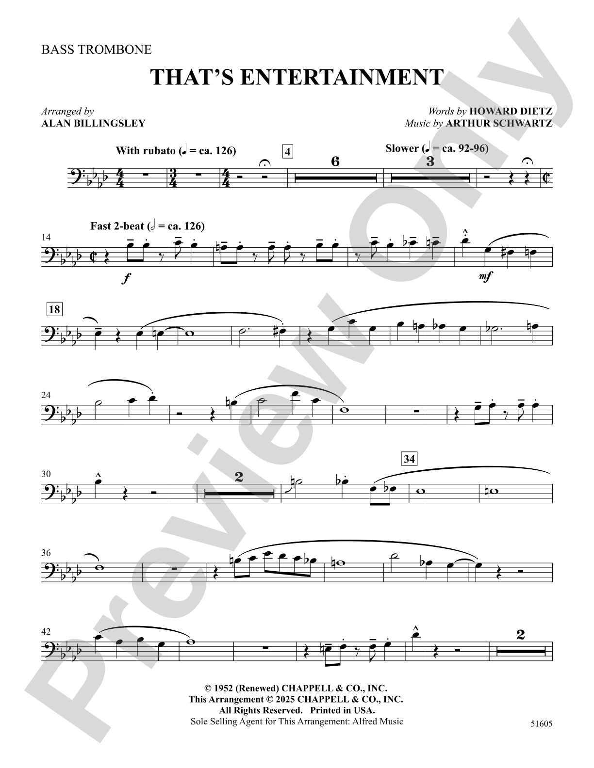 That's Entertainment: Bass Trombone