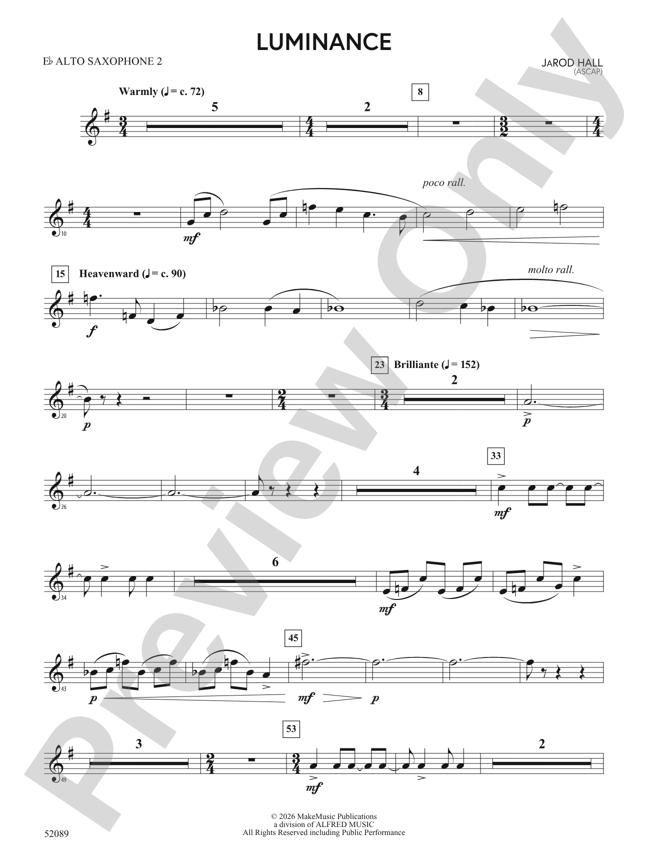 Luminance: 2nd E-flat Alto Saxophone