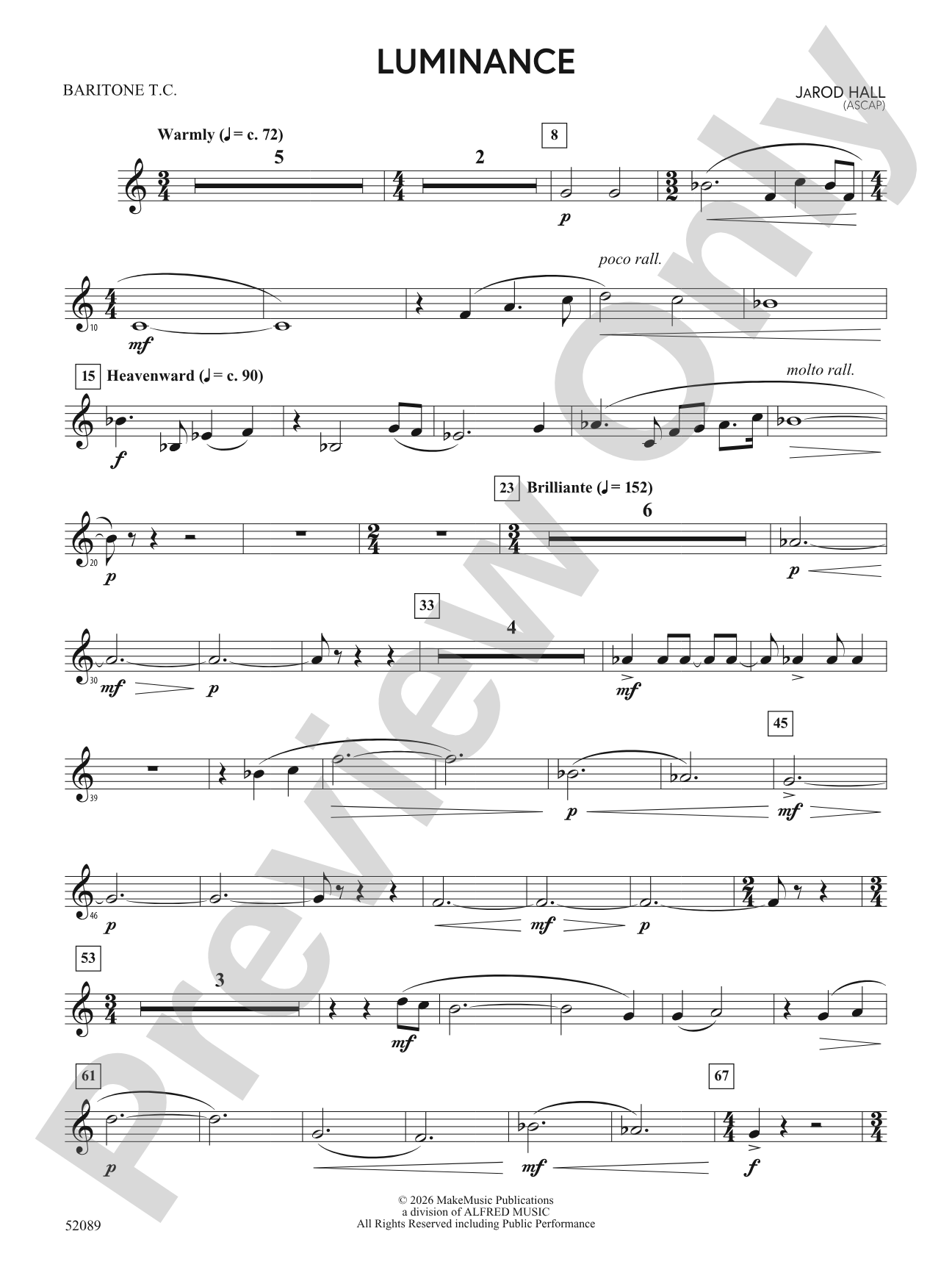 Luminance: Baritone T.C.