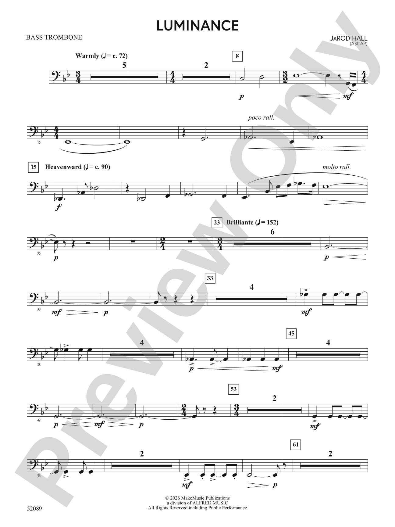 Luminance: Bass Trombone