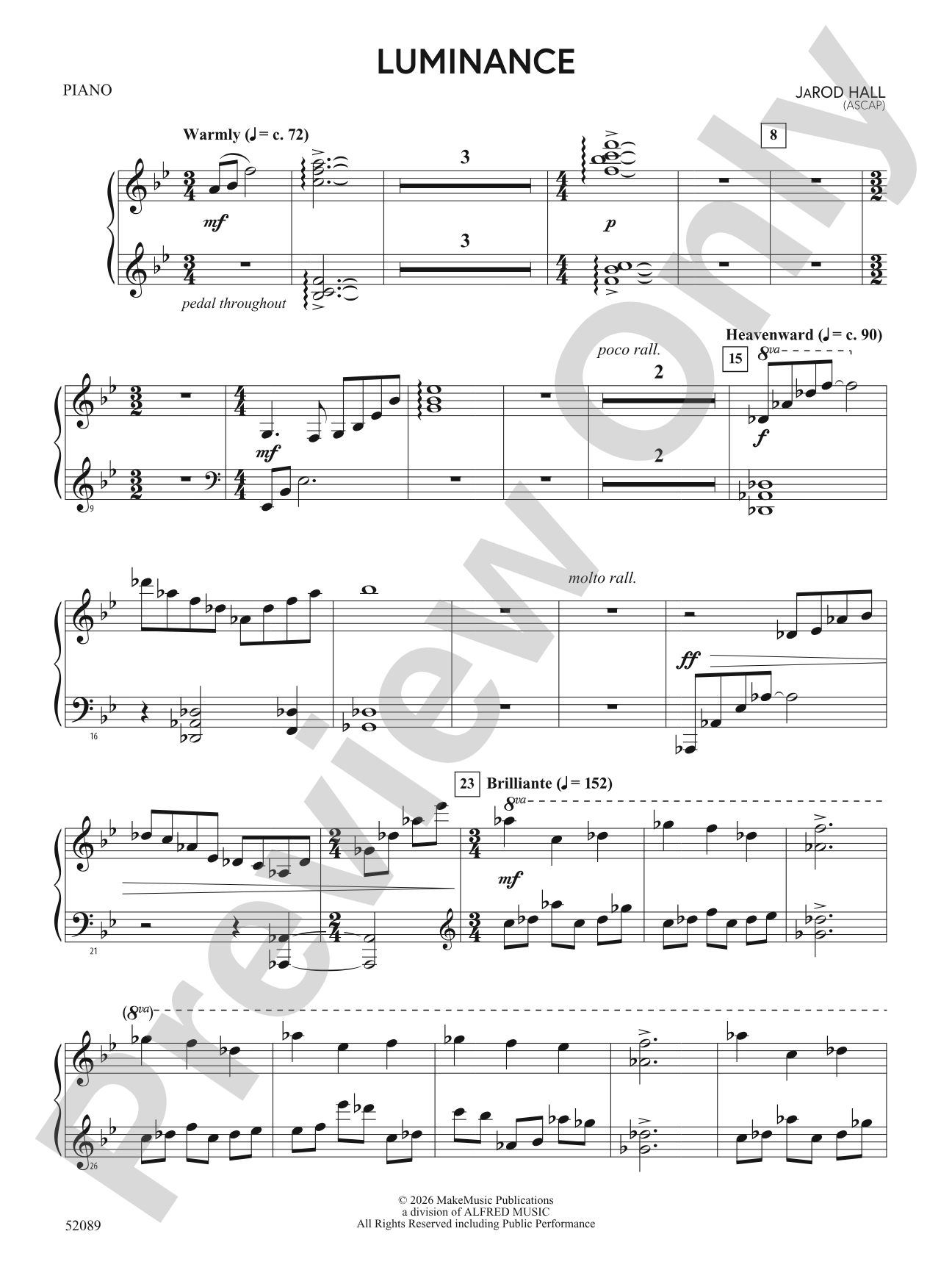 Luminance: Piano Accompaniment