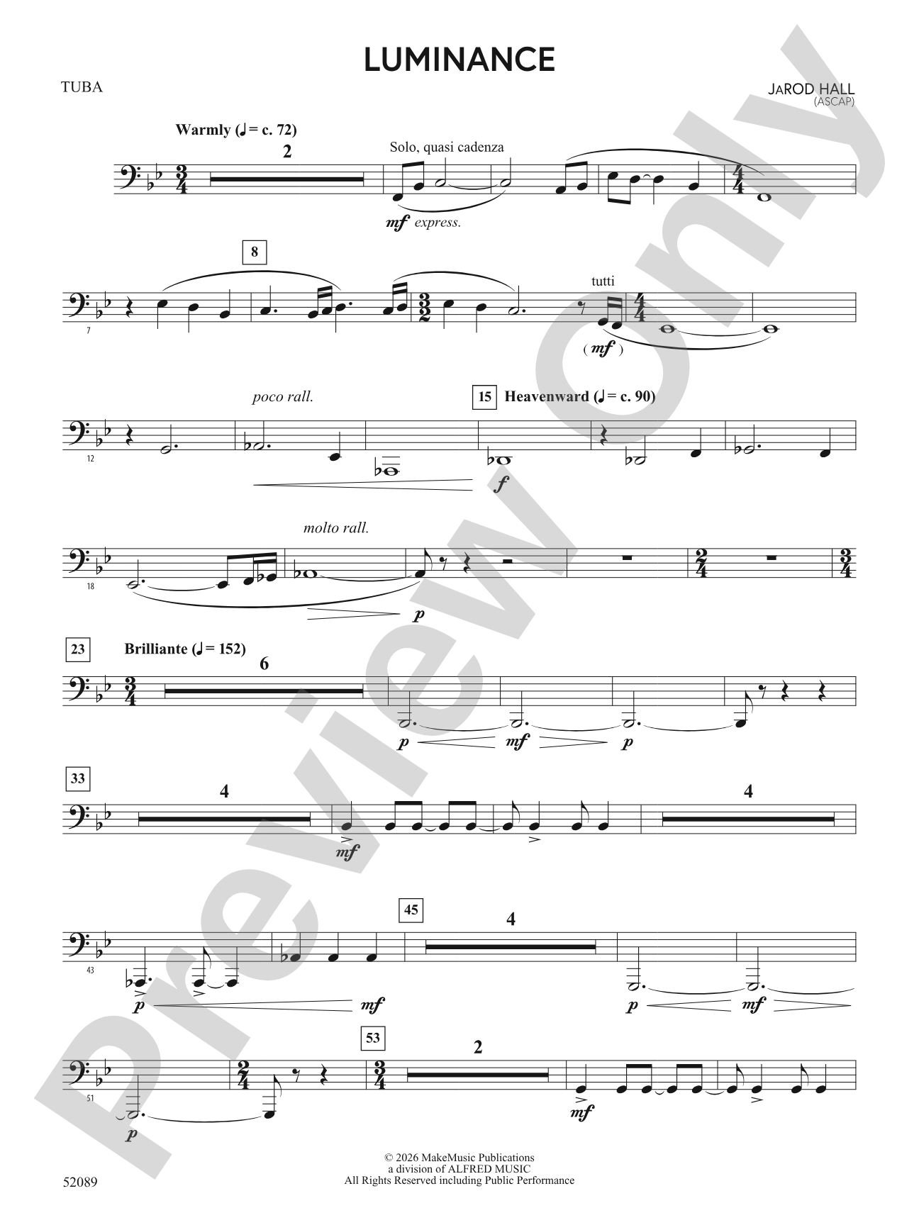 Luminance: Tuba