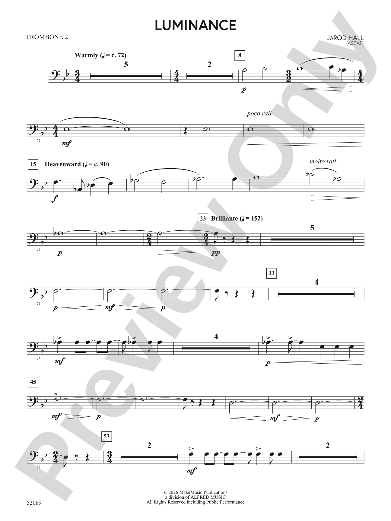 Luminance: 2nd Trombone
