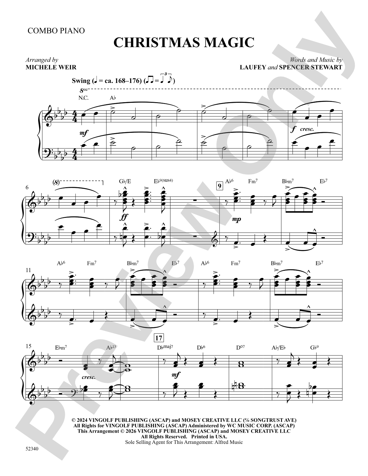 Christmas Magic: Piano Accompaniment