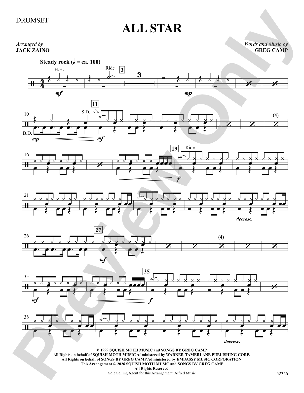 All Star: Choral SoundPax Digital Download