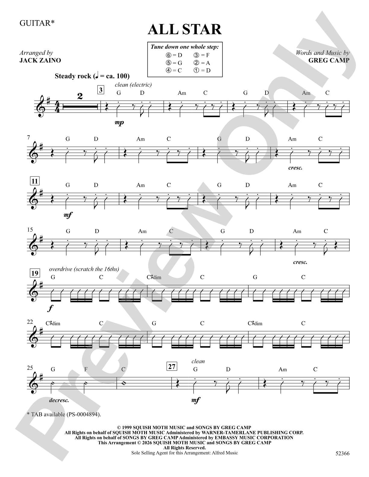 All Star: Guitar
