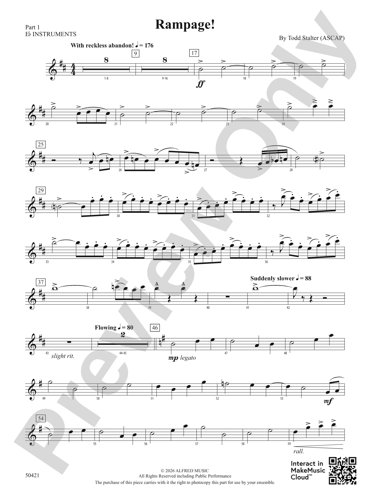 Rampage!: Part 1 - E-flat Instruments