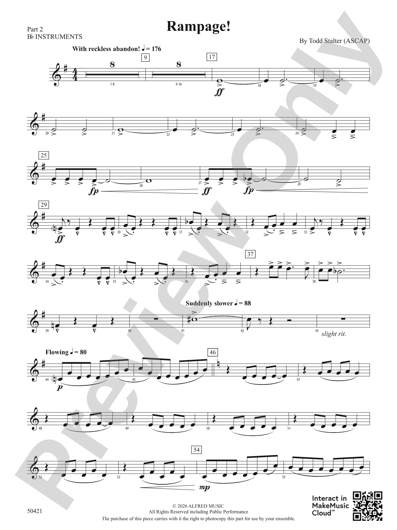 Rampage!: Part 2 - B-flat Instruments