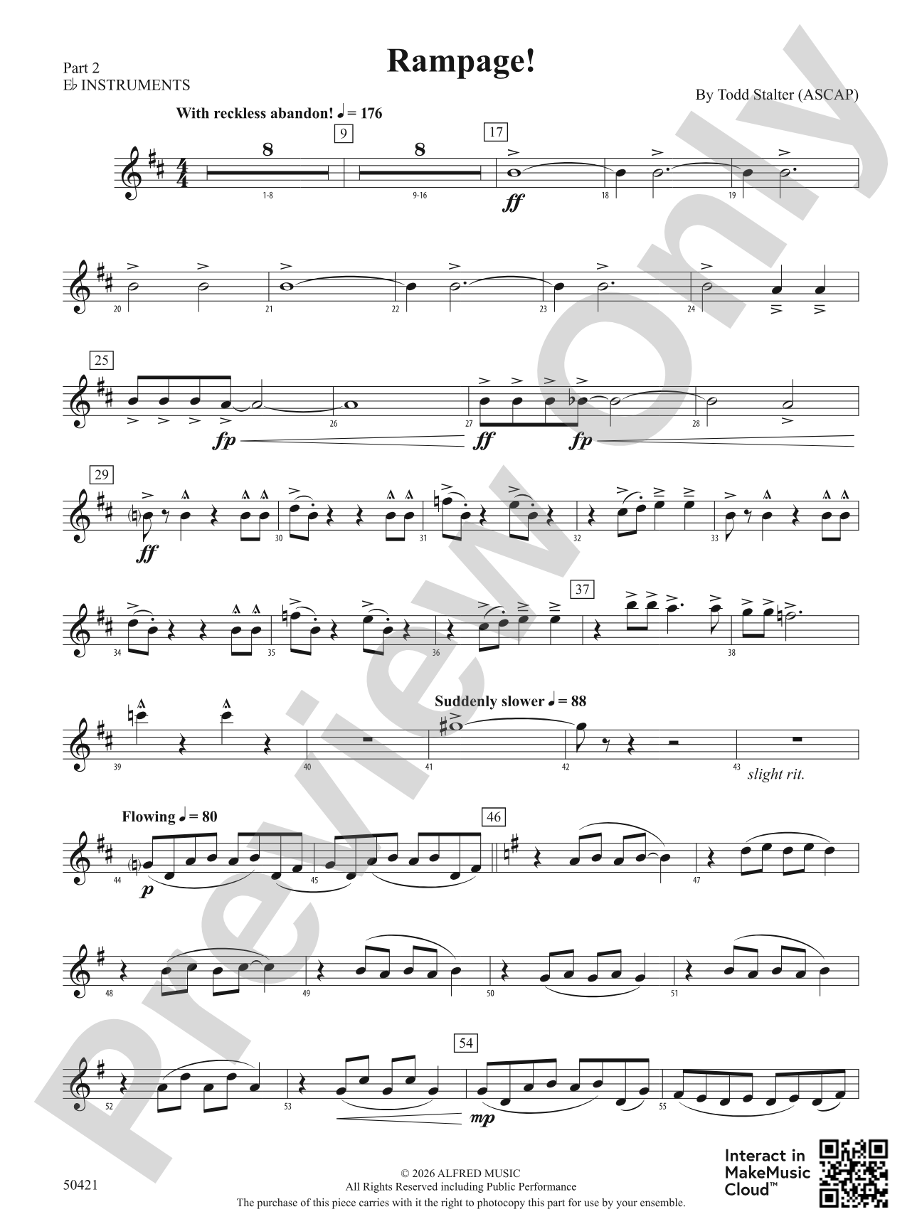 Rampage!: Part 2 - E-flat Instruments