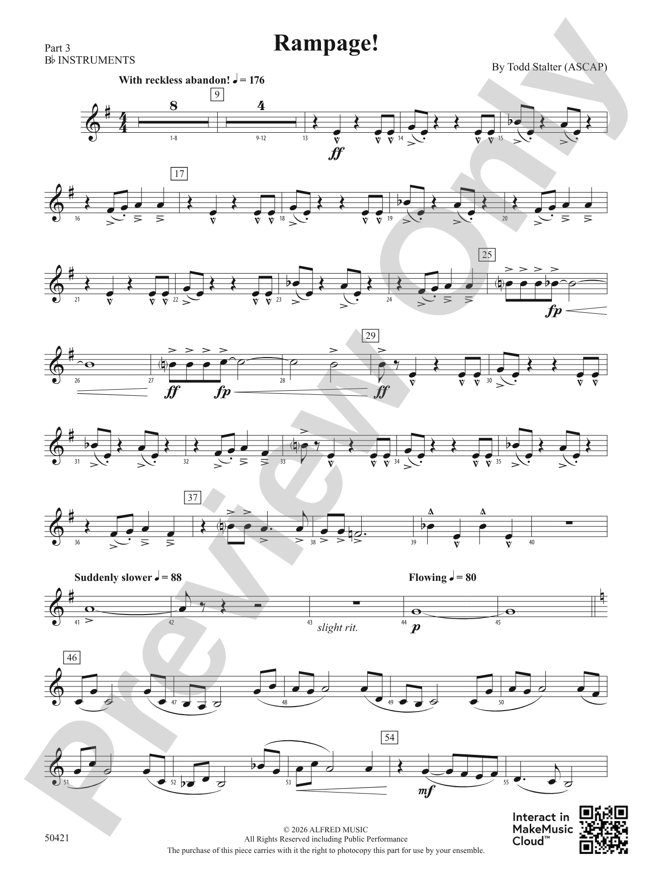 Rampage!: Part 3 - B-flat Instruments