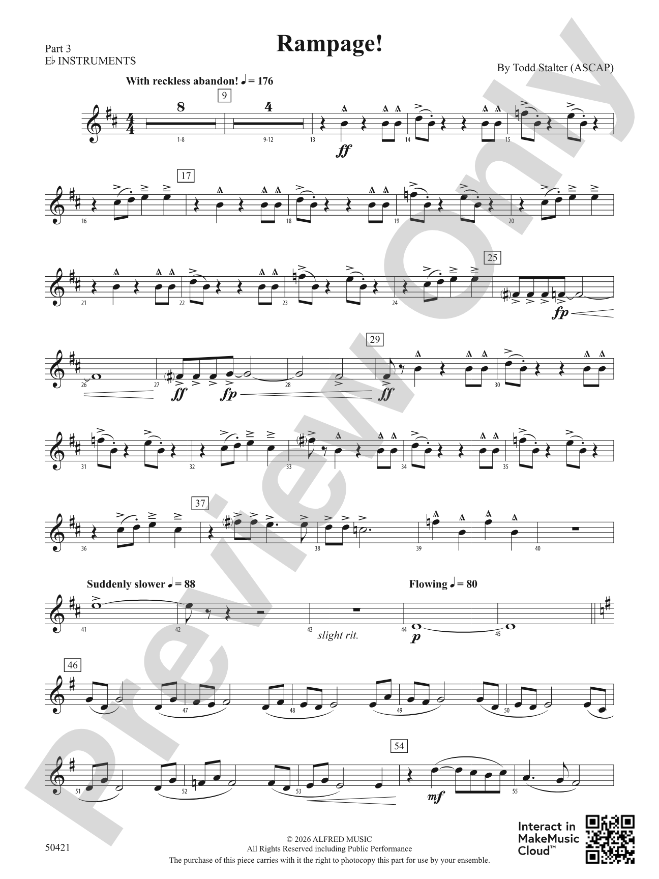 Rampage!: Part 3 - E-flat Instruments