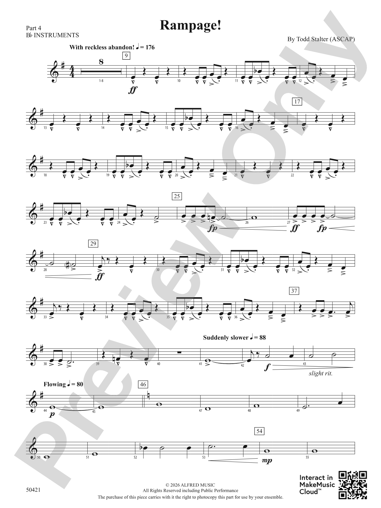 Rampage!: Part 4 - B-flat Instruments