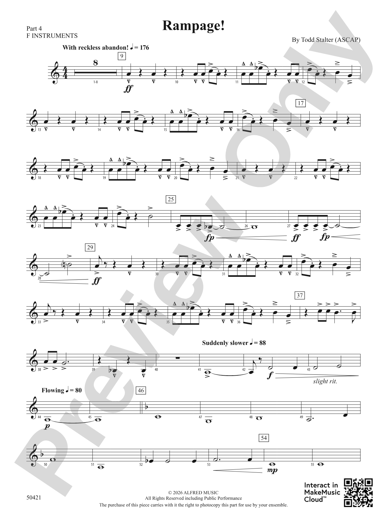 Rampage!: Part 4 - F Instruments