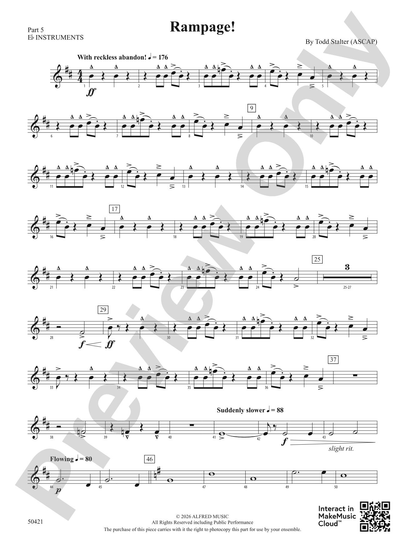 Rampage!: Part 5 - E-flat Instruments