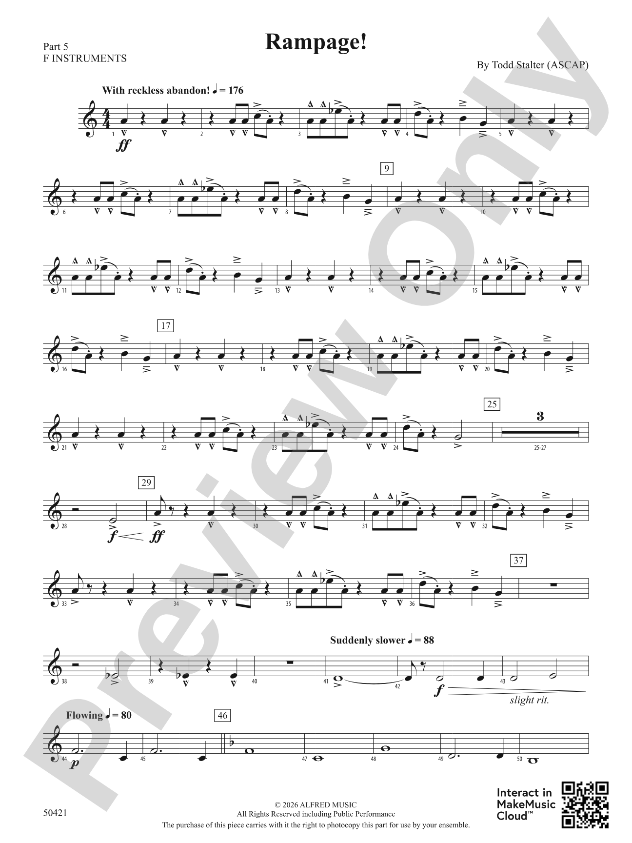 Rampage!: Part 5 - F Instruments